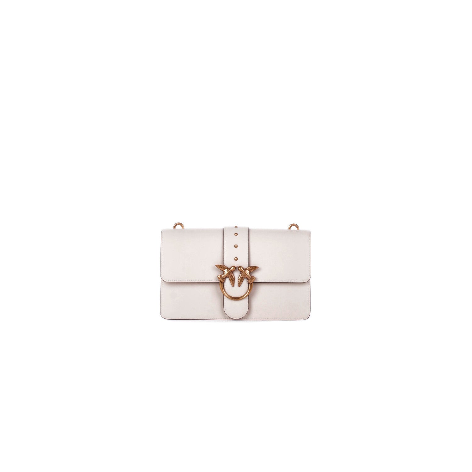 PINKO Donna Borsa 105857A0F1 Z14Q Love one classic st cl vitello bianco Seta