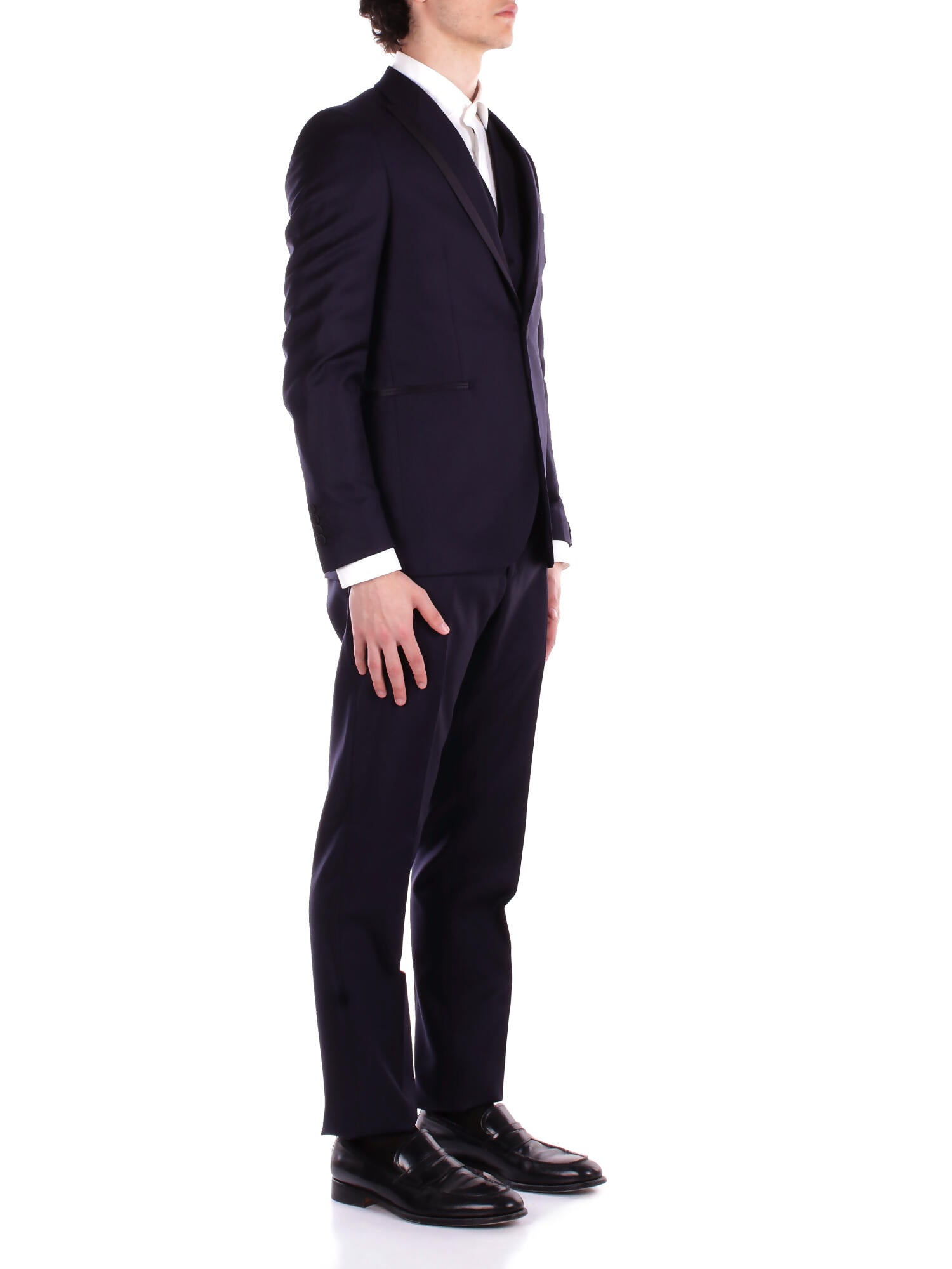 TAGLIATORE Uomo Abito EFBP15A01 LIS 060092 B1176 Abito + gilet Blu notte