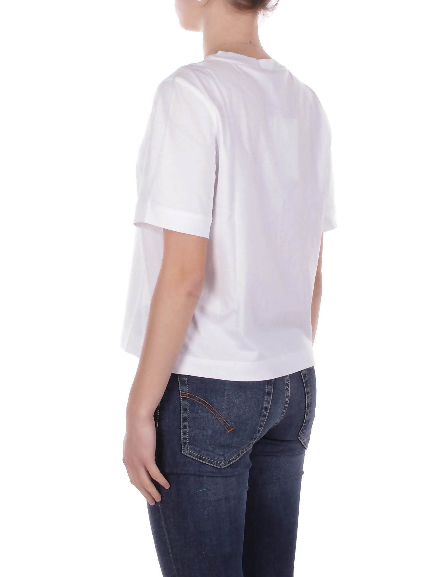 Image of KWAY Donna T-shirt K2148EW 001 Selune jersey White