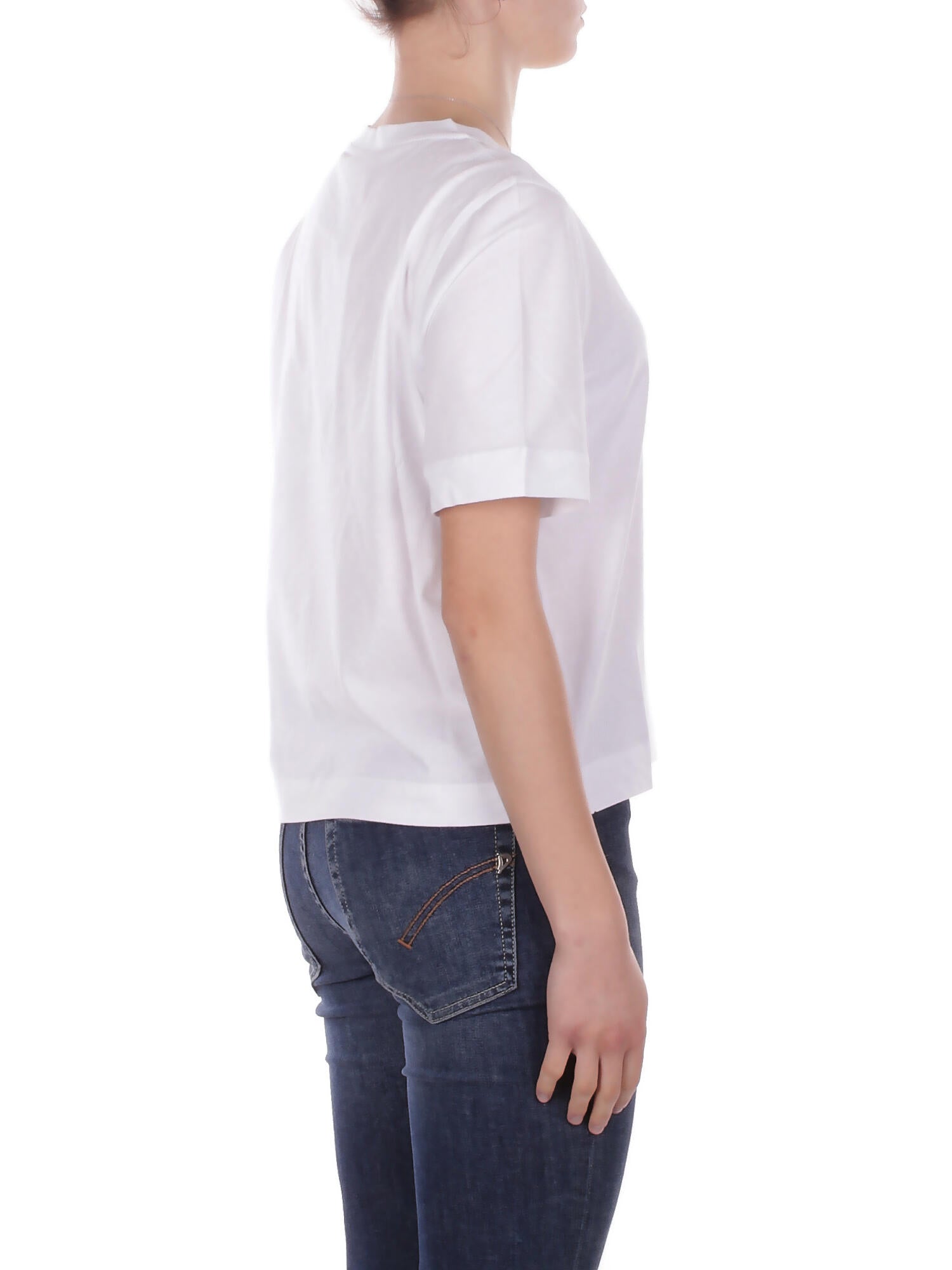 Image of KWAY Donna T-shirt K2148EW 001 Selune jersey White