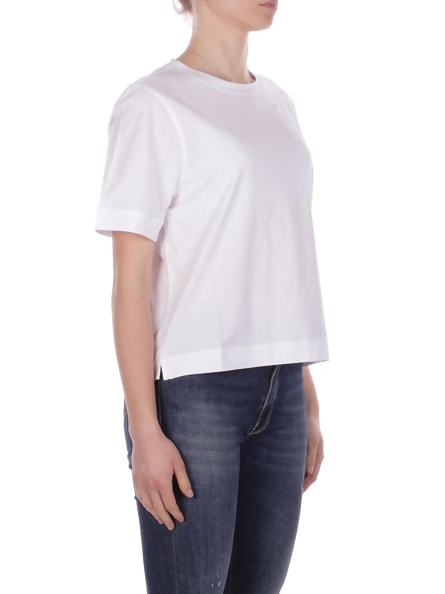 Image of KWAY Donna T-shirt K2148EW 001 Selune jersey White