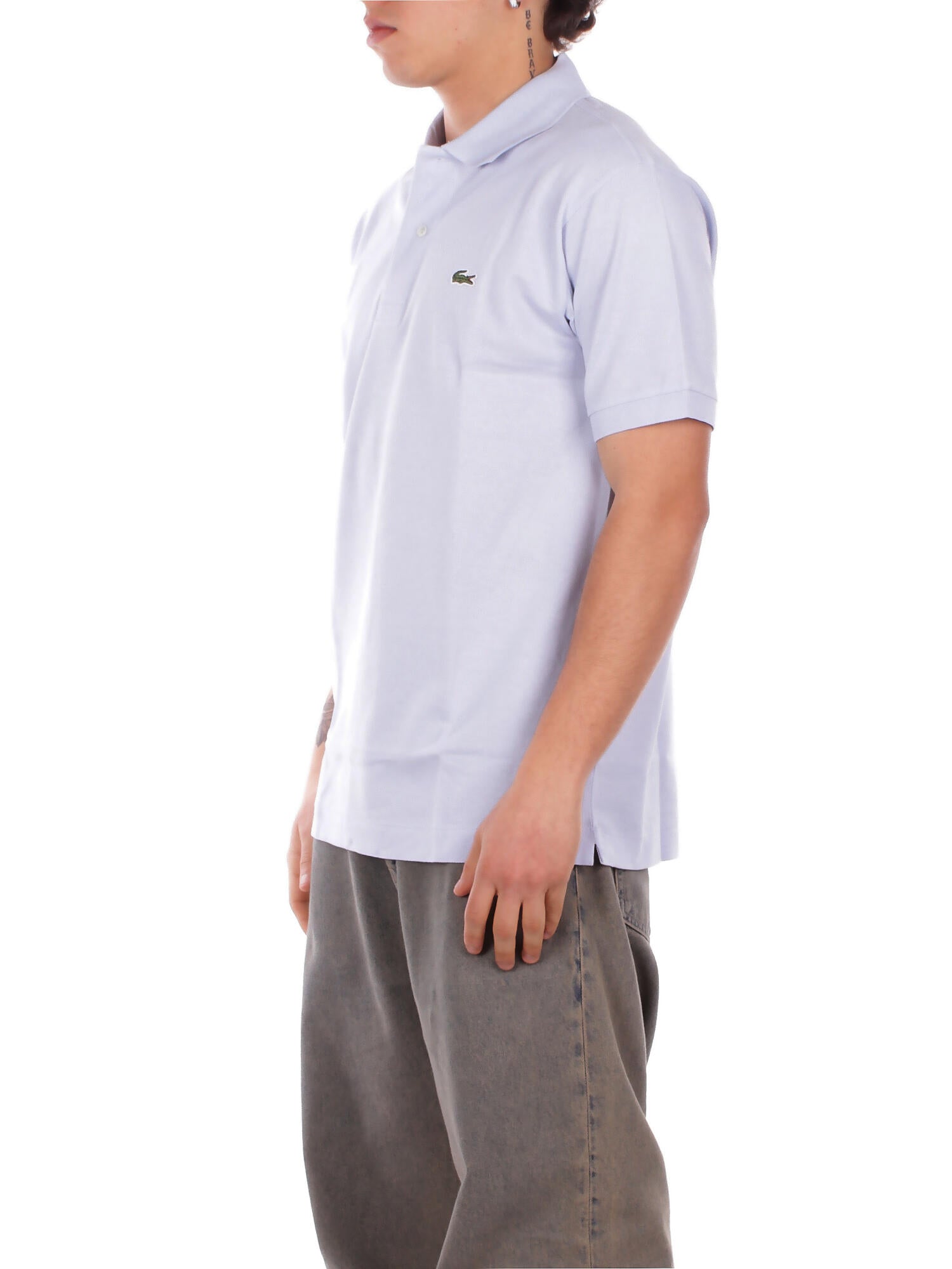 LACOSTE Uomo Polo 1212 J2G Polo Celeste