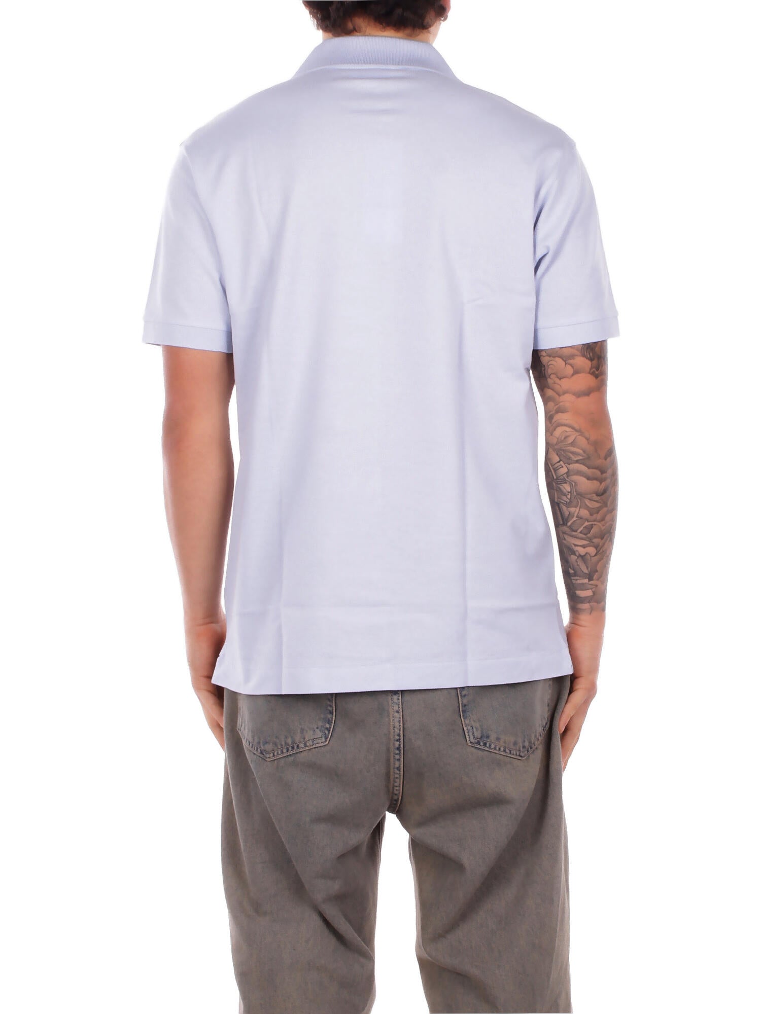 LACOSTE Uomo Polo 1212 J2G Polo Celeste