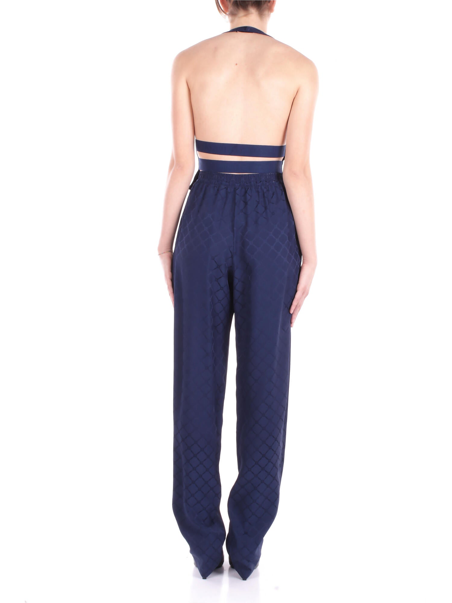Image of ELISABETTA FRANCHI Donna Pantalone PA09152E2 DC8  Oltremare