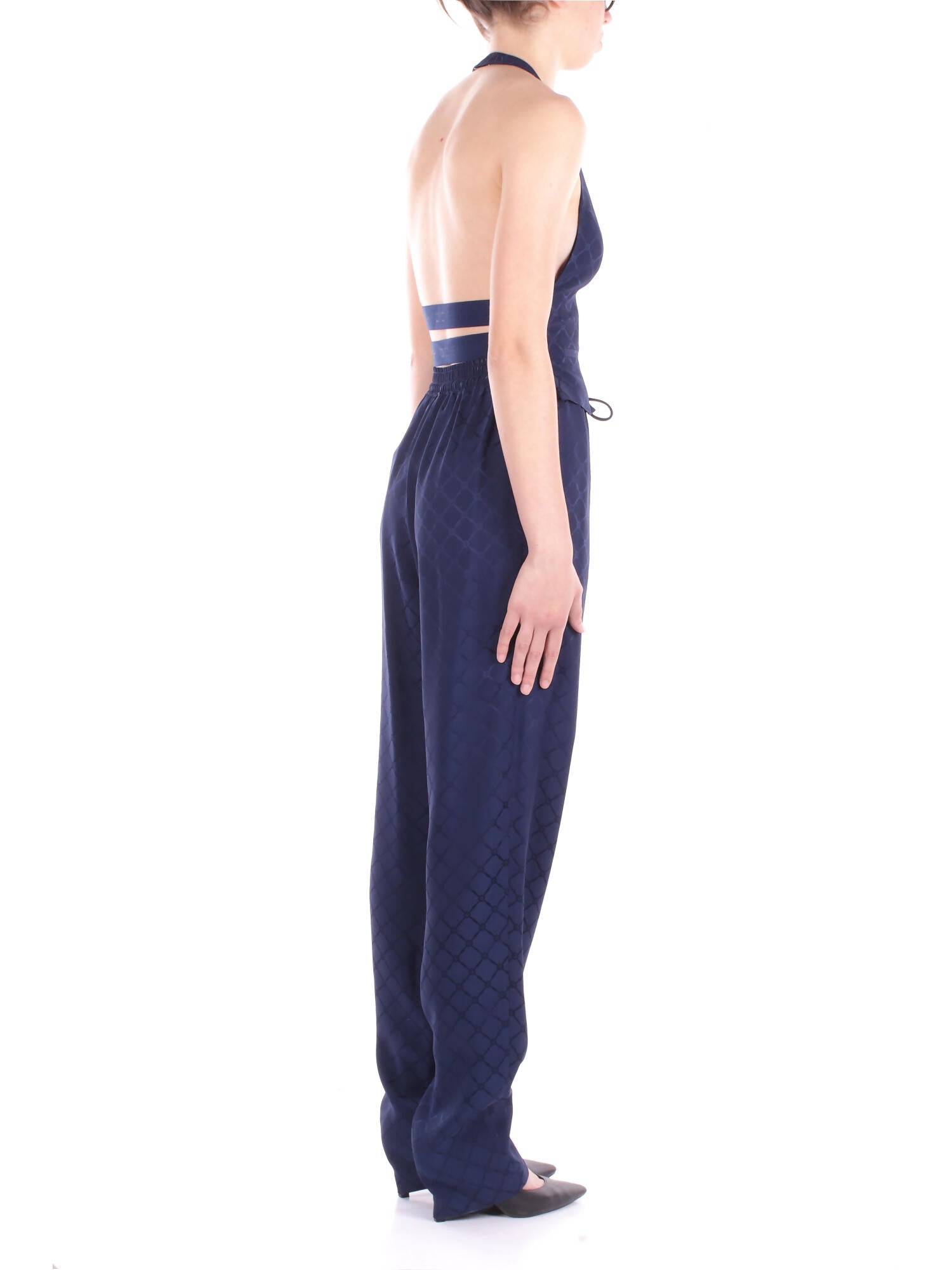Image of ELISABETTA FRANCHI Donna Pantalone PA09152E2 DC8  Oltremare