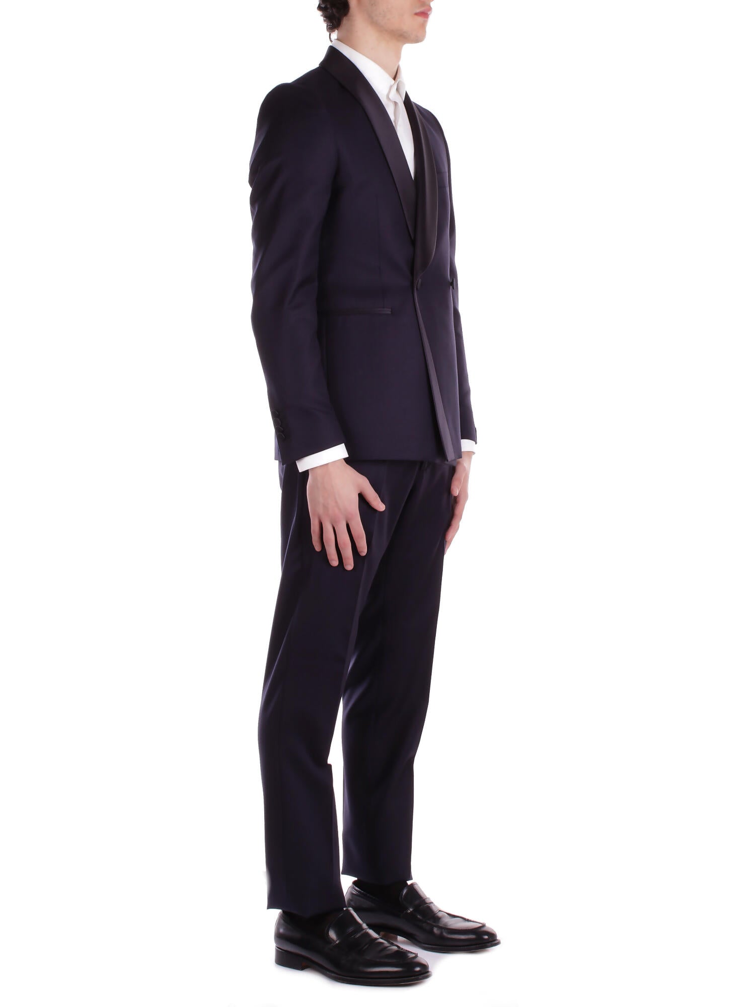 Image of TAGLIATORE Uomo Abito SFBRMARQUISE060092 B117 Cerimonia Blu navy