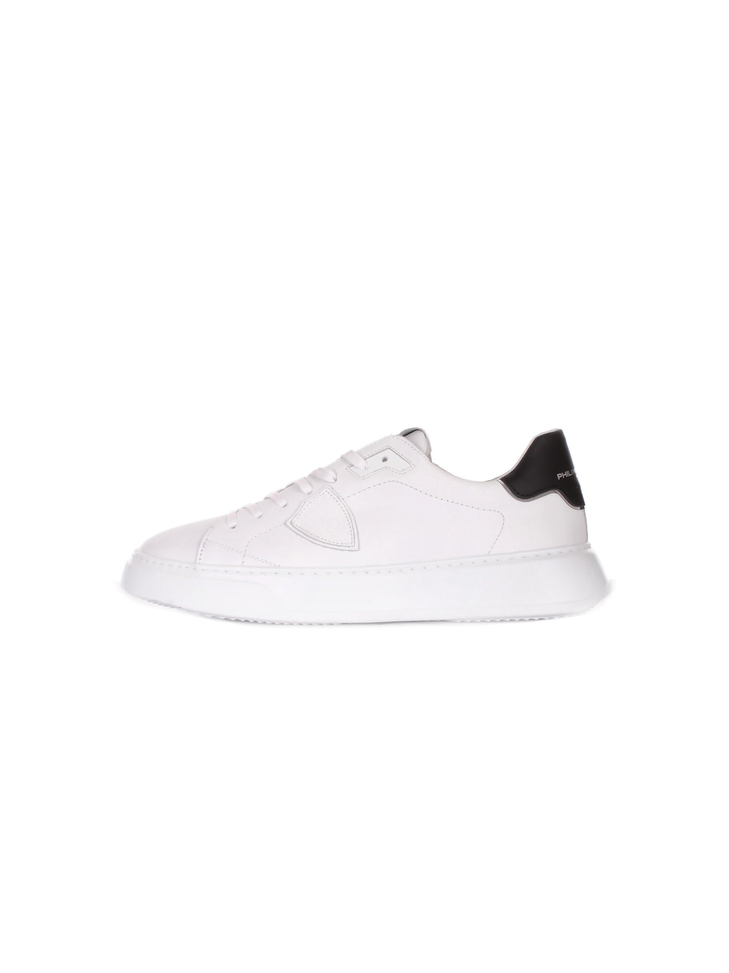 PHILIPPE MODEL PARIS Uomo Sneakers BTLU V007 Temple low man White black