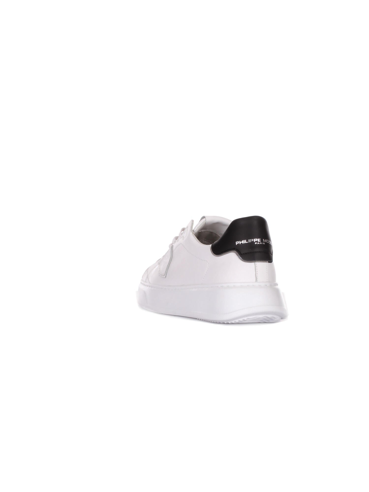 PHILIPPE MODEL PARIS Uomo Sneakers BTLU V007 Temple low man White black