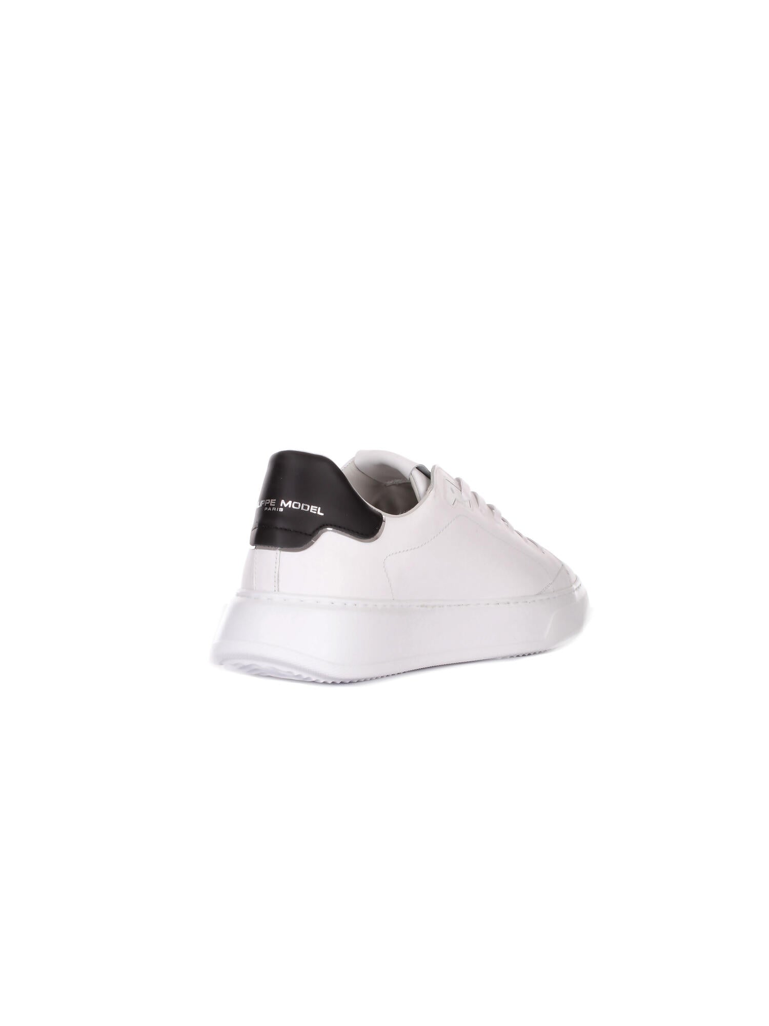 PHILIPPE MODEL PARIS Uomo Sneakers BTLU V007 Temple low man White black