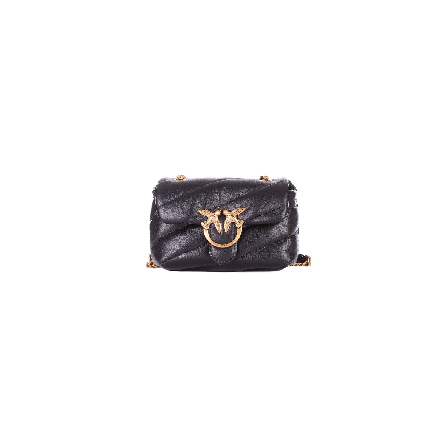PINKO Donna Borsa 100040A0F2 Z99Q Love puff baby cl sheep nappa Nero gold