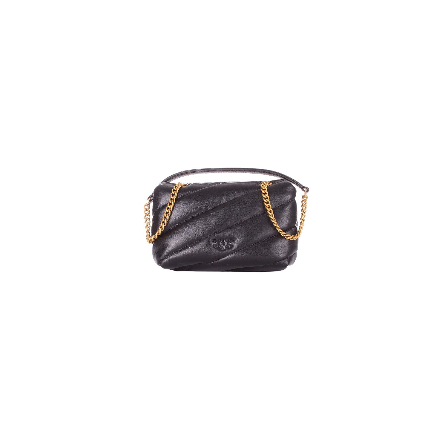 PINKO Donna Borsa 100040A0F2 Z99Q Love puff baby cl sheep nappa Nero gold