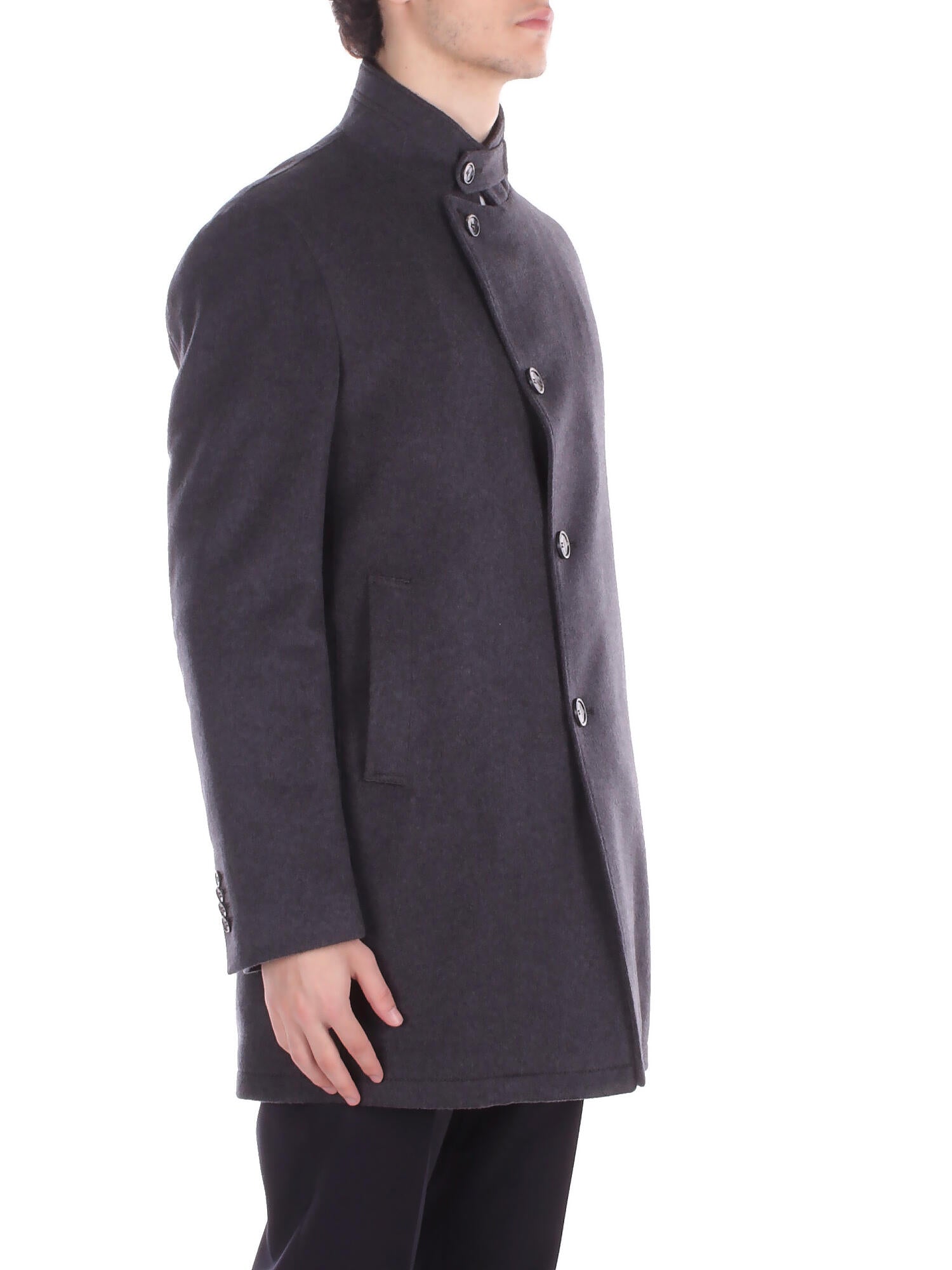 TAGLIATORE Uomo Cappotto GORDON 350001 G5053 Giaccone Antracite