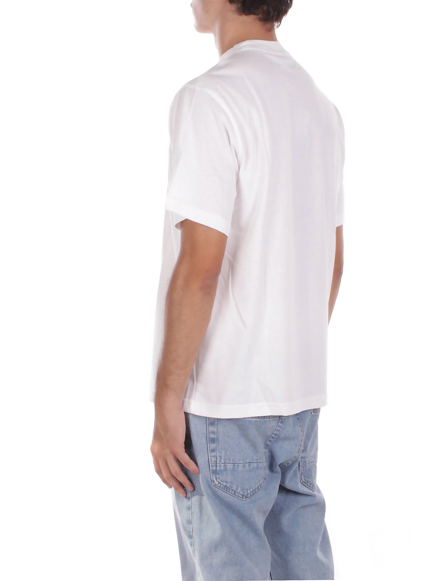 MARKET Uomo T-shirt F5MKMATH050 001 Jersey t-shirt man White