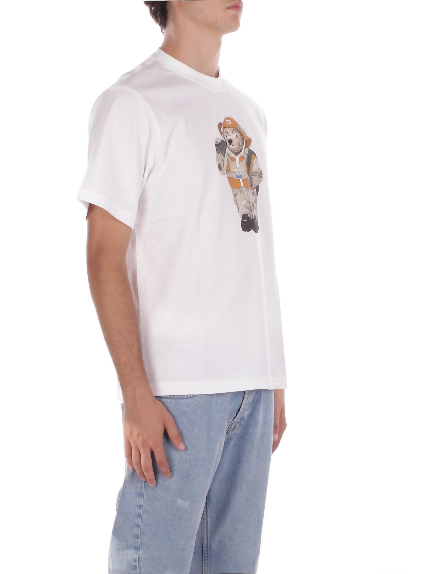 MARKET Uomo T-shirt F5MKMATH050 001 Jersey t-shirt man White