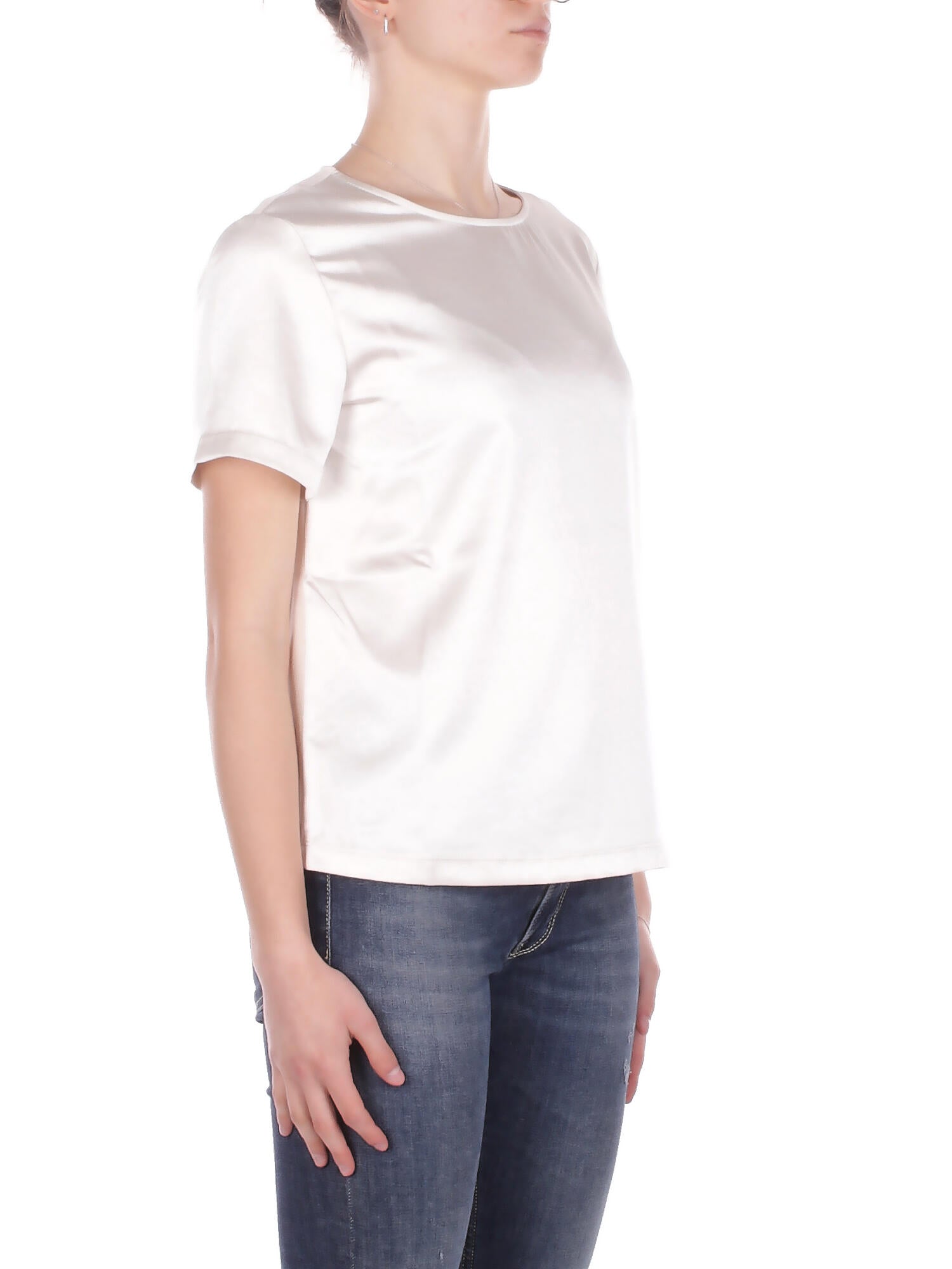 Image of MAX MARA Donna Blusa 2615941011600 001 Wkd zona Ecru