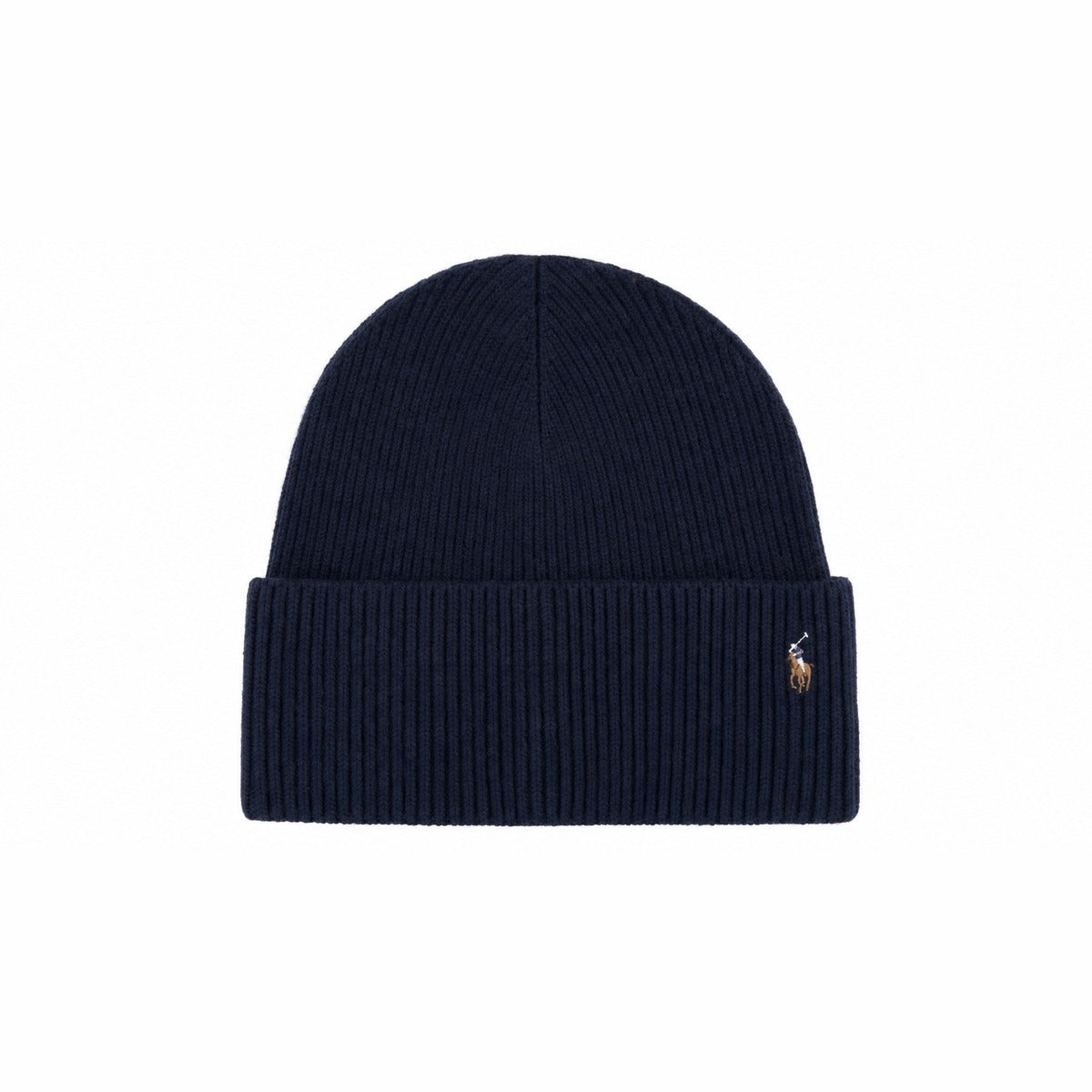 Cappello Uomo RALPH LAUREN Signature Cuff Hat - Navy