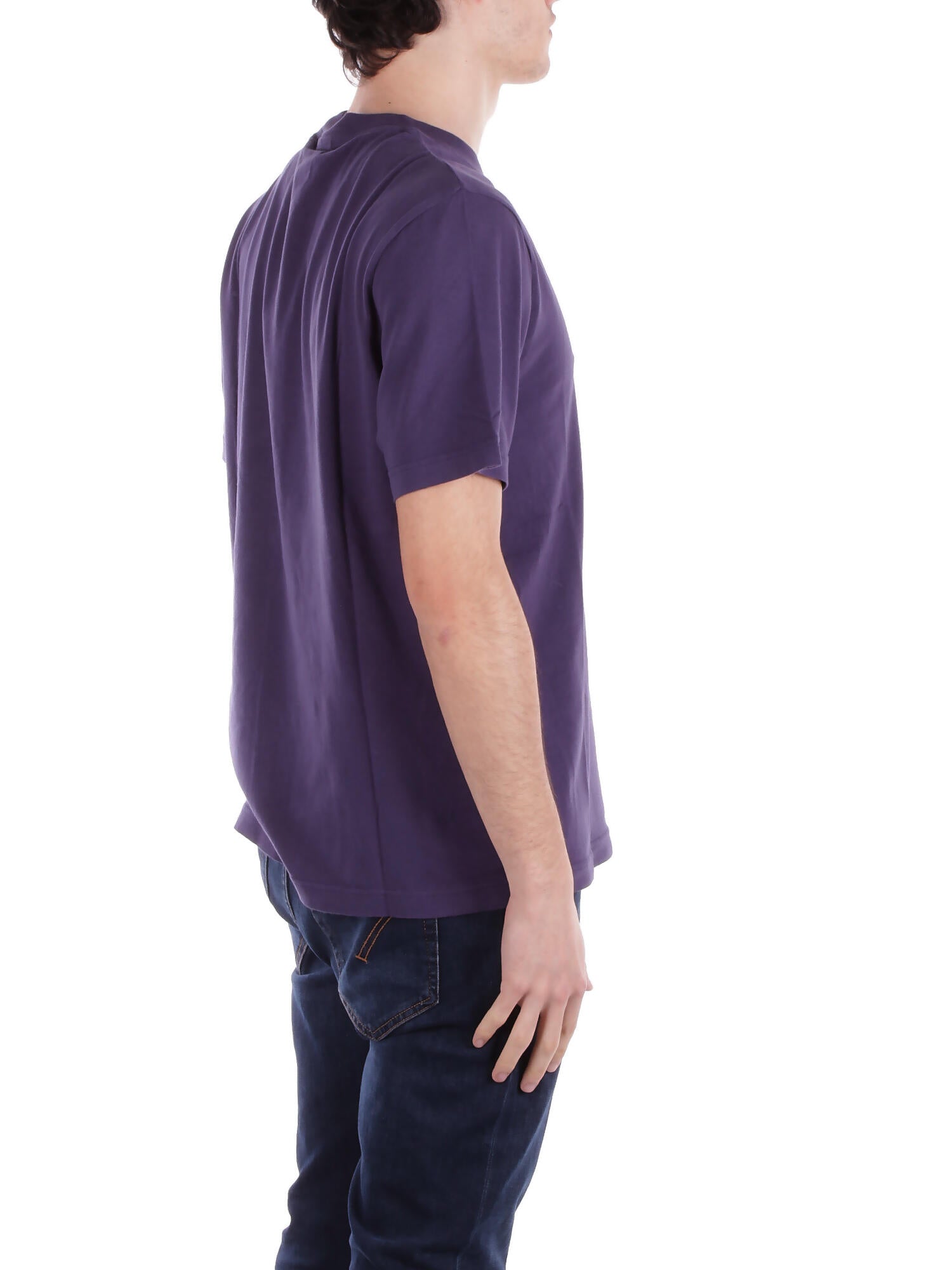 BARBOUR Uomo T-shirt MTS1432 MTS BU78 Jump archive graphic t-shirt Blue