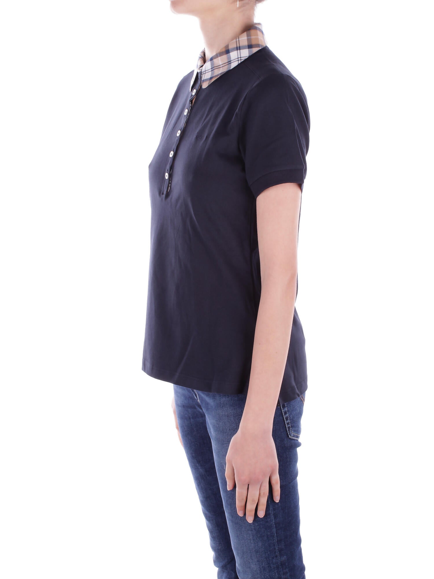 Image of BARBOUR Donna Polo LML0633 NY13 Malvern top Navy