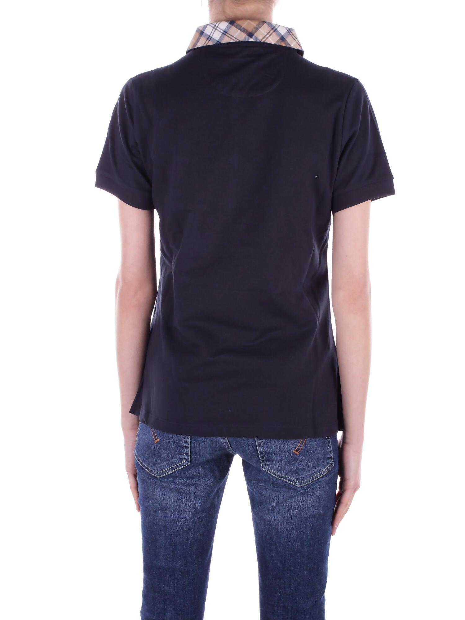 BARBOUR Donna Polo LML0633 NY13 Malvern top Navy