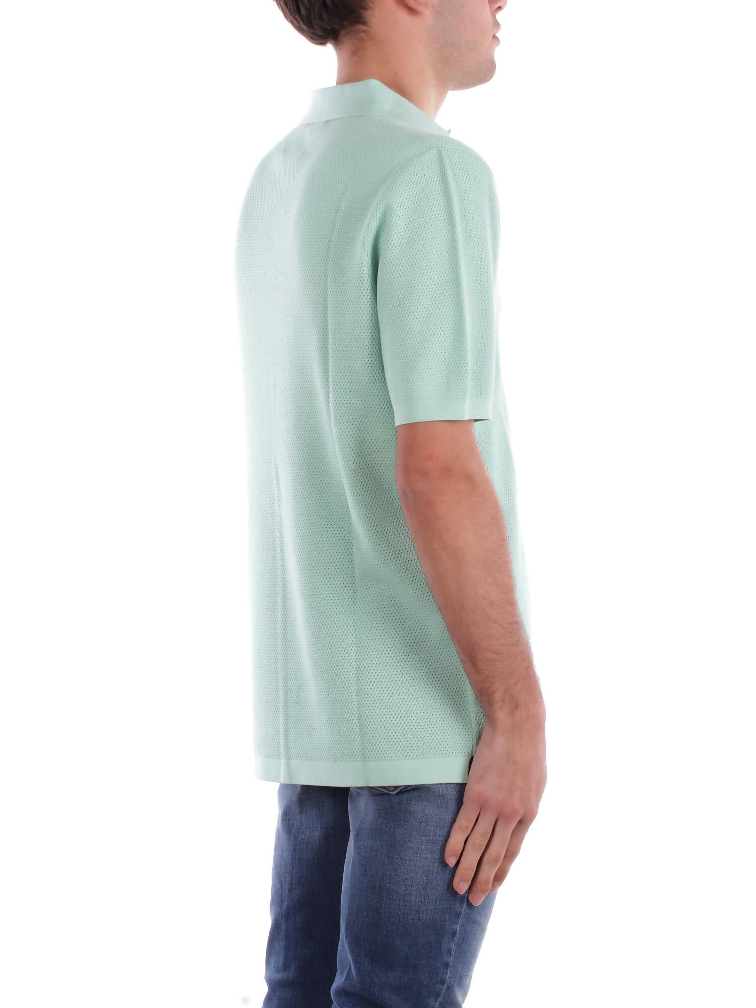 MC2 SAINT BARTH Uomo Polo SLO0001 01412H 53 Sloan mesh Sage