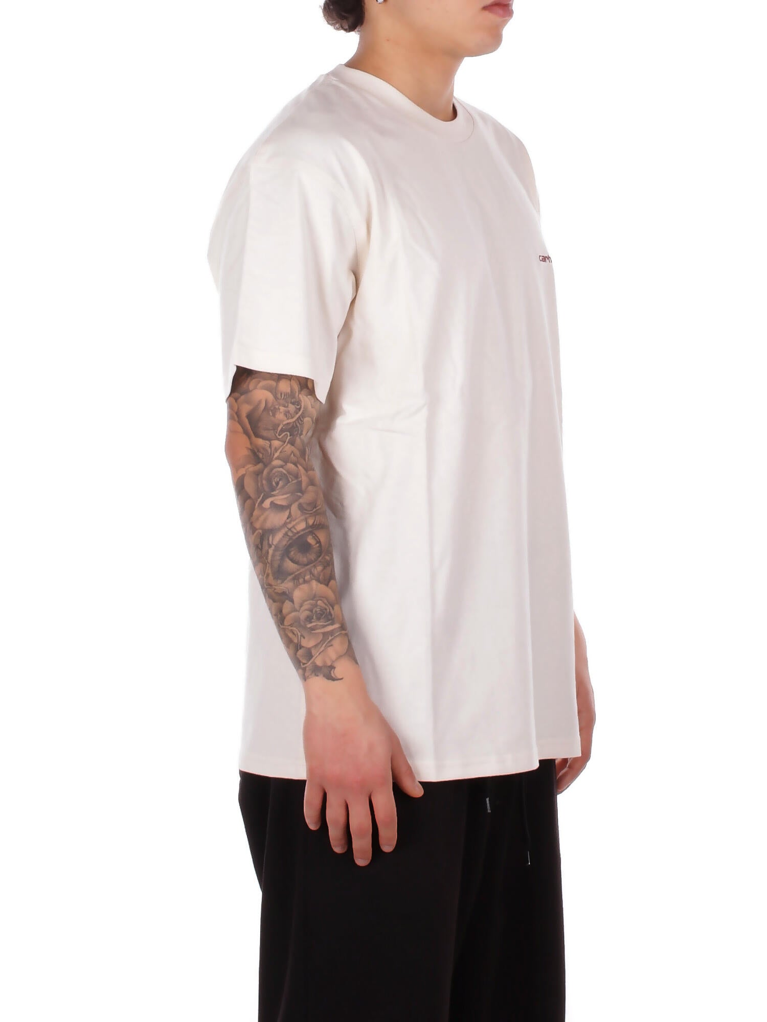 Image of CARHARTT WIP Uomo T-shirt I029956 05XX S\s american script t-shirt Natural