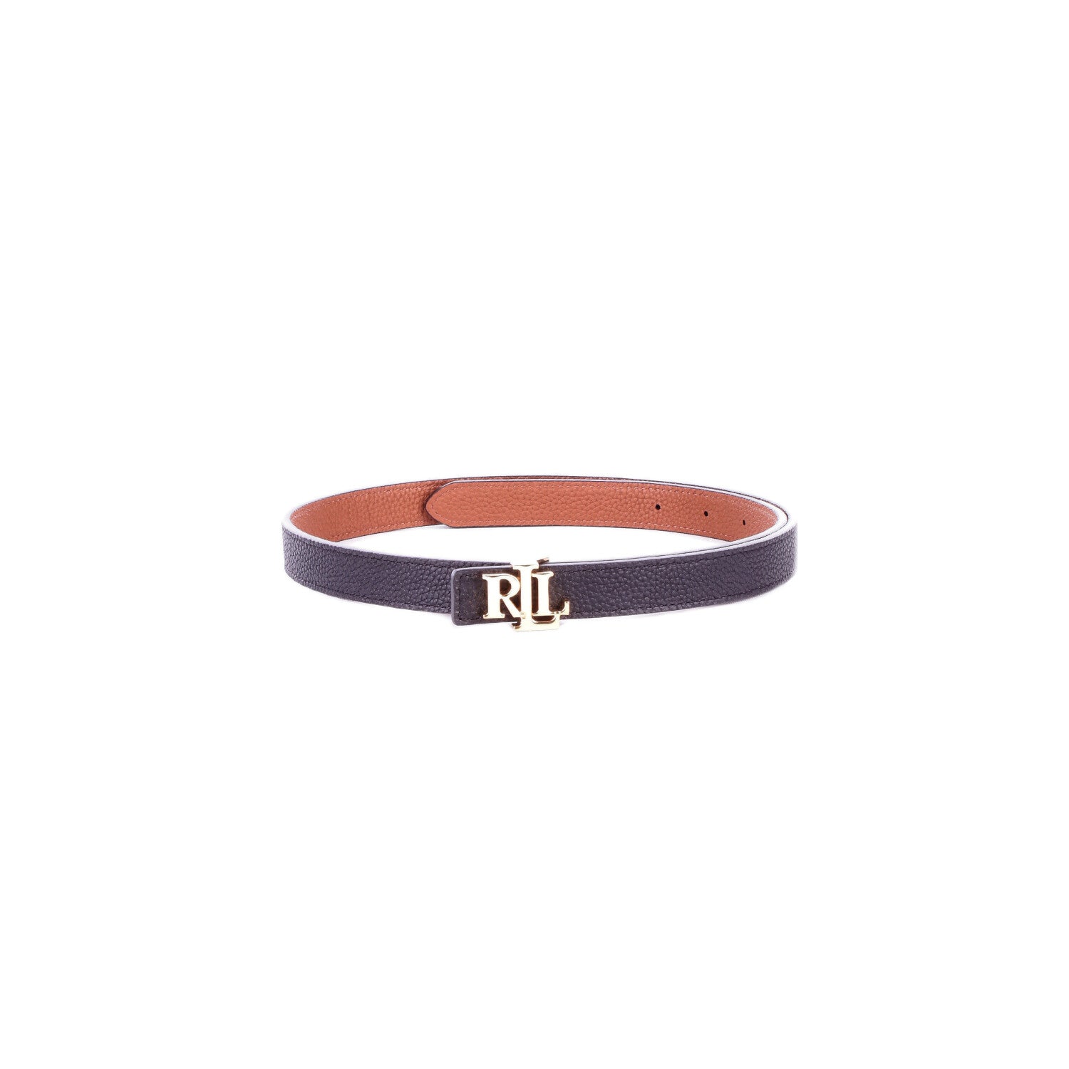RALPH LAUREN Donna Cintura 412912038 001 Rev lrl 20 belt skinny Black