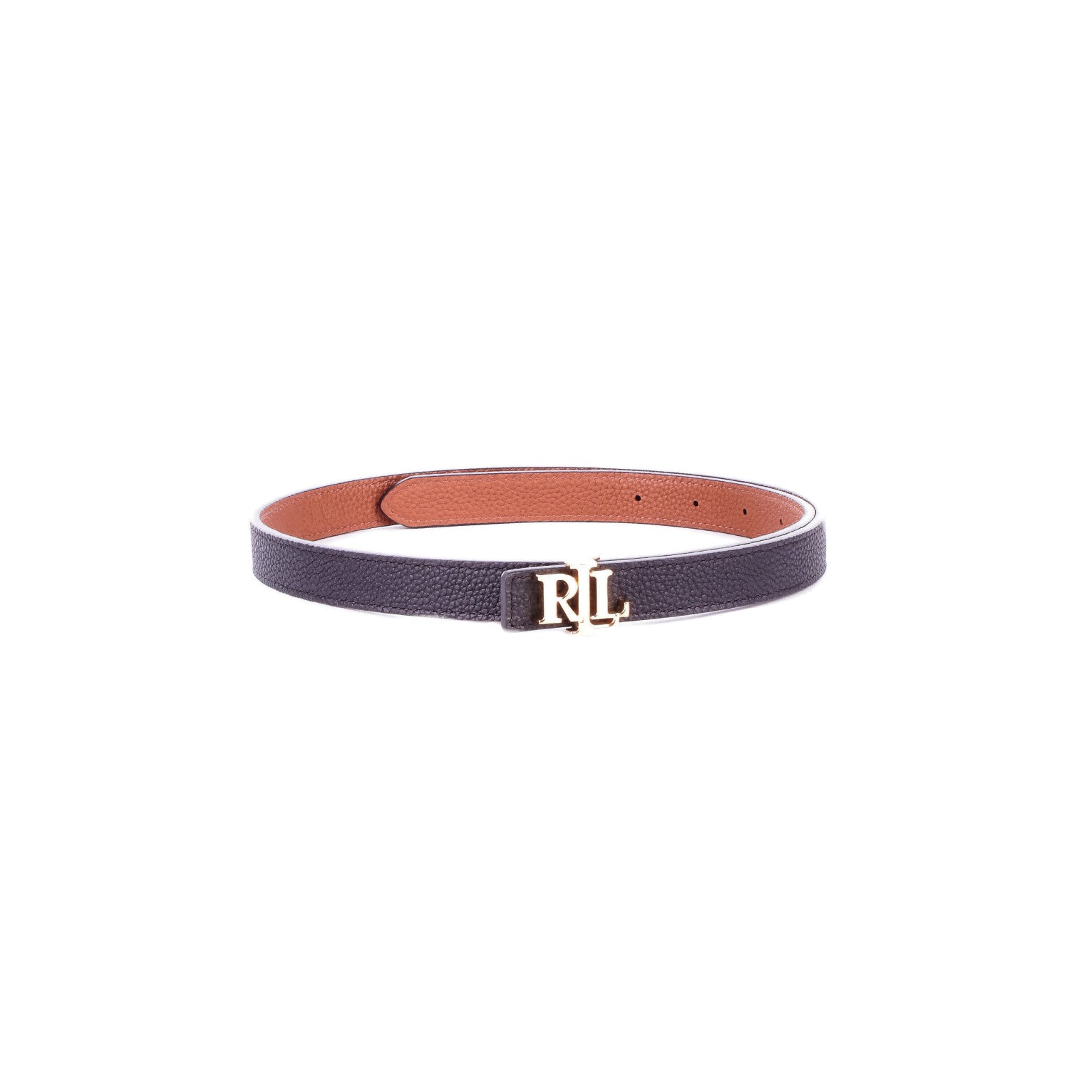RALPH LAUREN Donna Cintura 412912038 001 Rev lrl 20 belt skinny Black