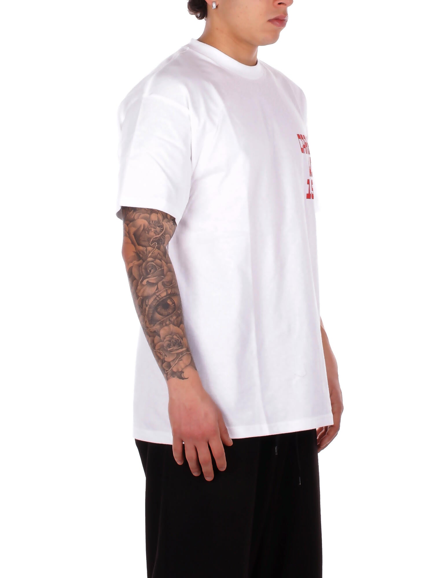 CARHARTT WIP Uomo T-shirt I036231 02XX S\s blocks t-shirt White