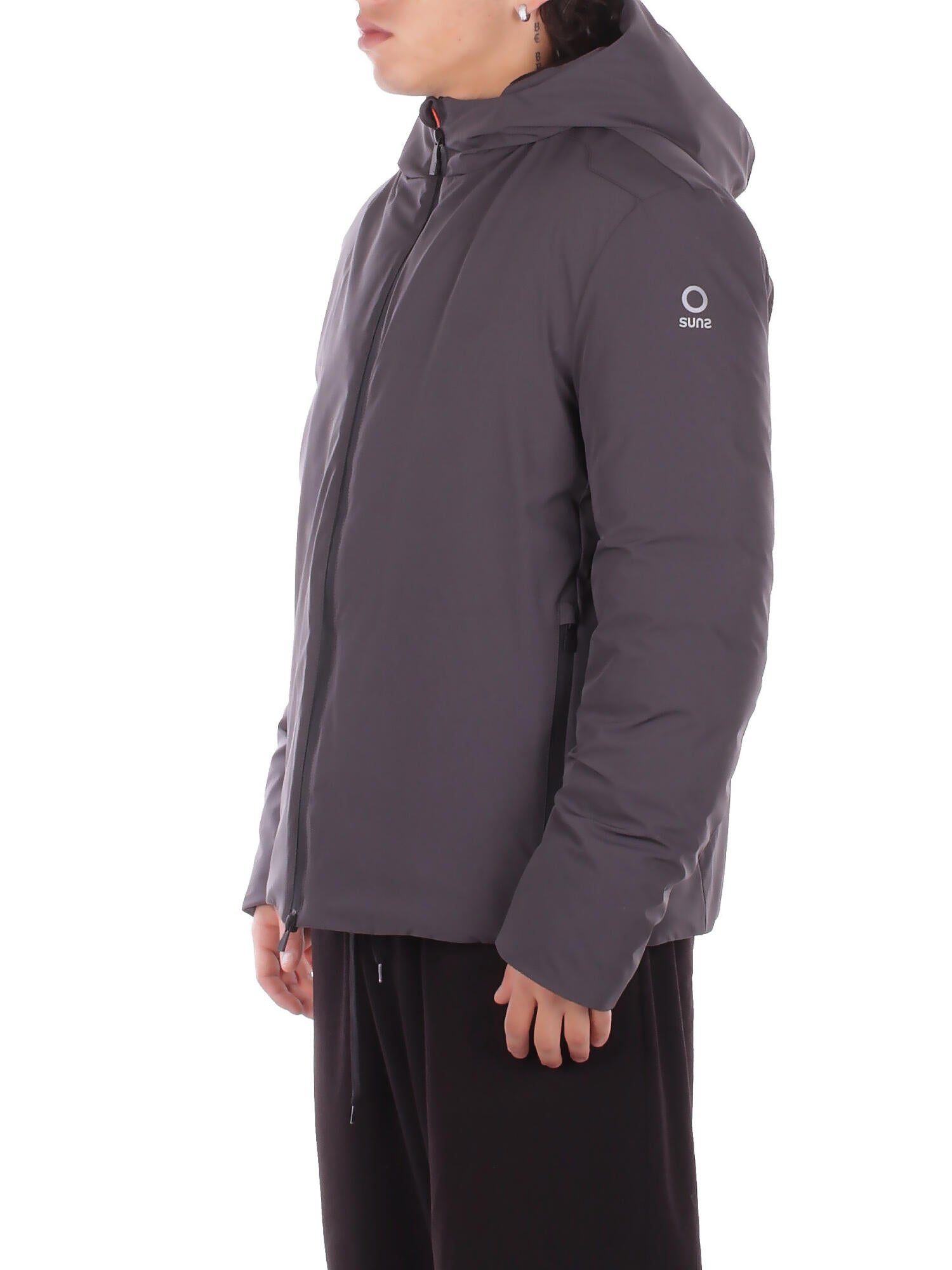 SUNS Uomo Giubbotto GBS53075U SMOG Jacket - flaminio plus Fumo