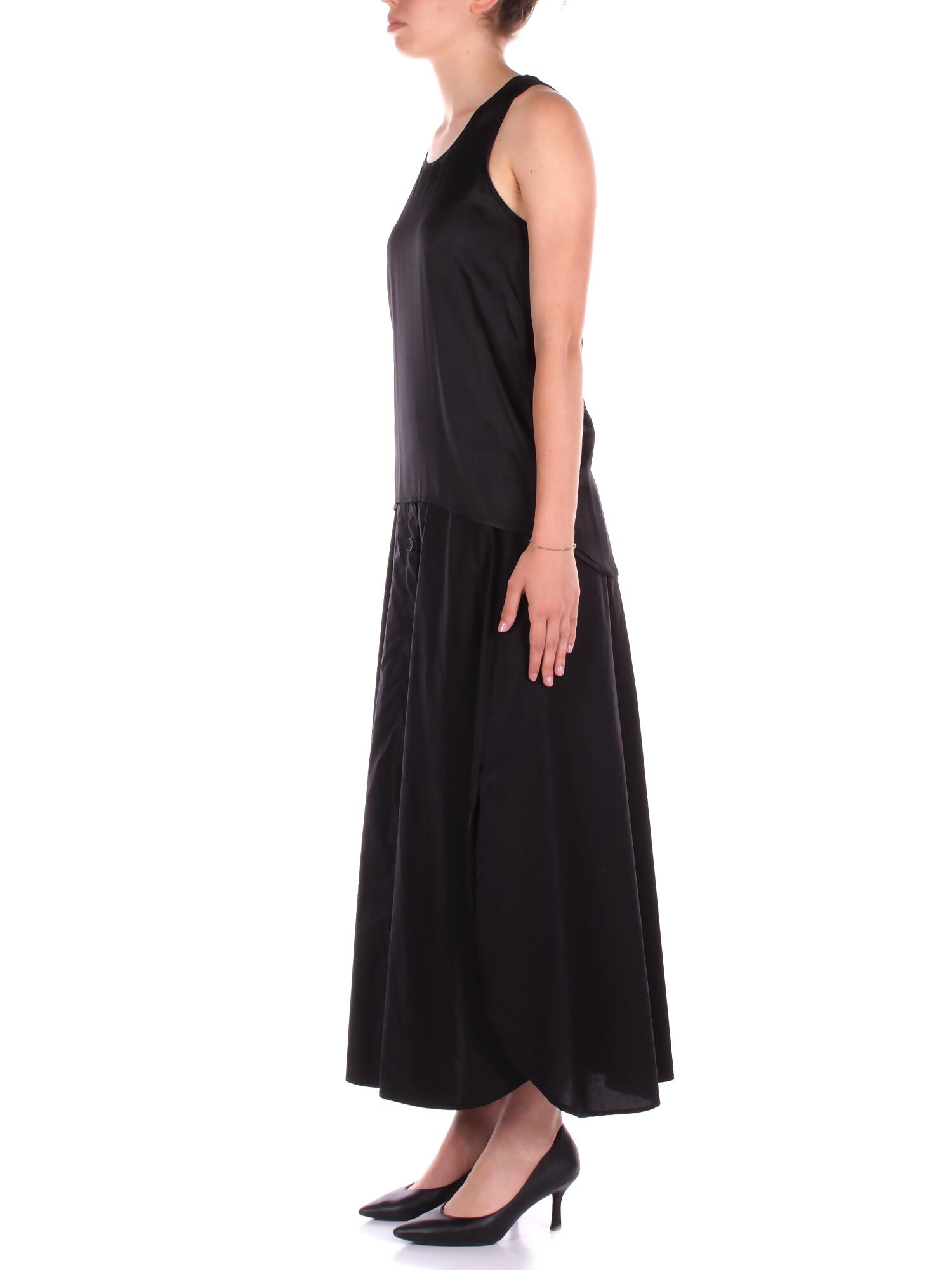 MANILA GRACE Donna Canotta Y043VU MA001 Canotta Nero