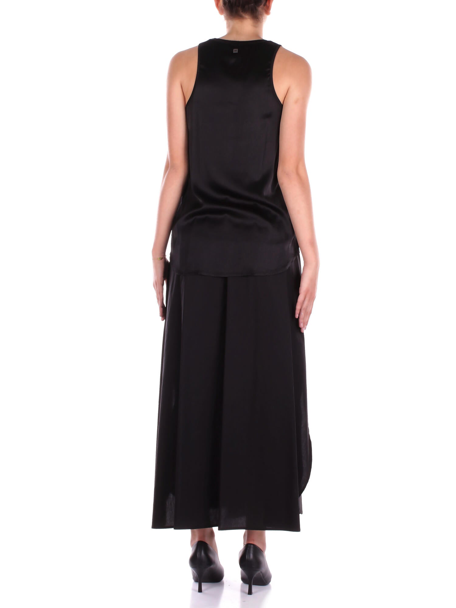 MANILA GRACE Donna Canotta Y043VU MA001 Canotta Nero