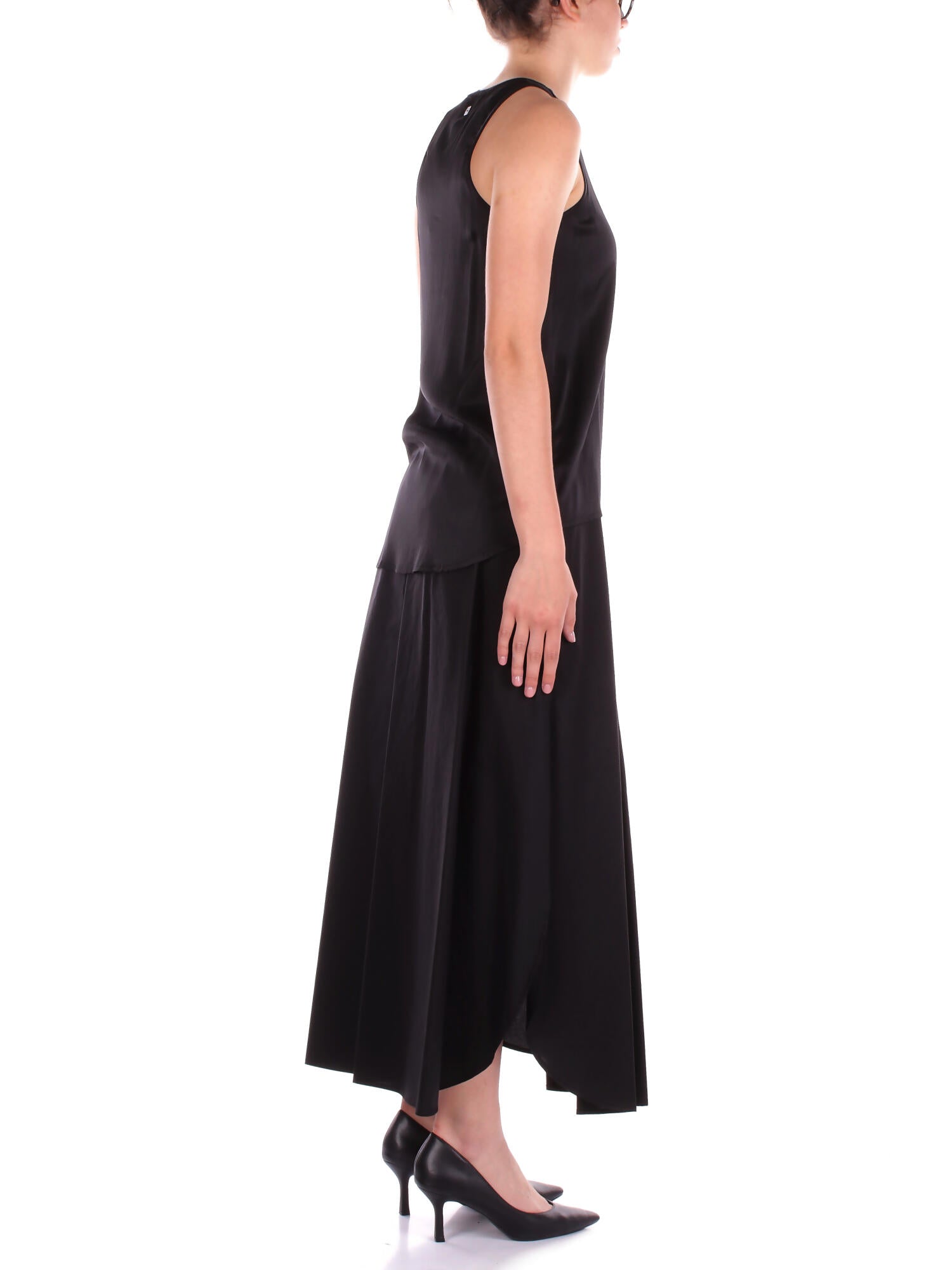 Image of MANILA GRACE Donna Canotta Y043VU MA001 Canotta Nero