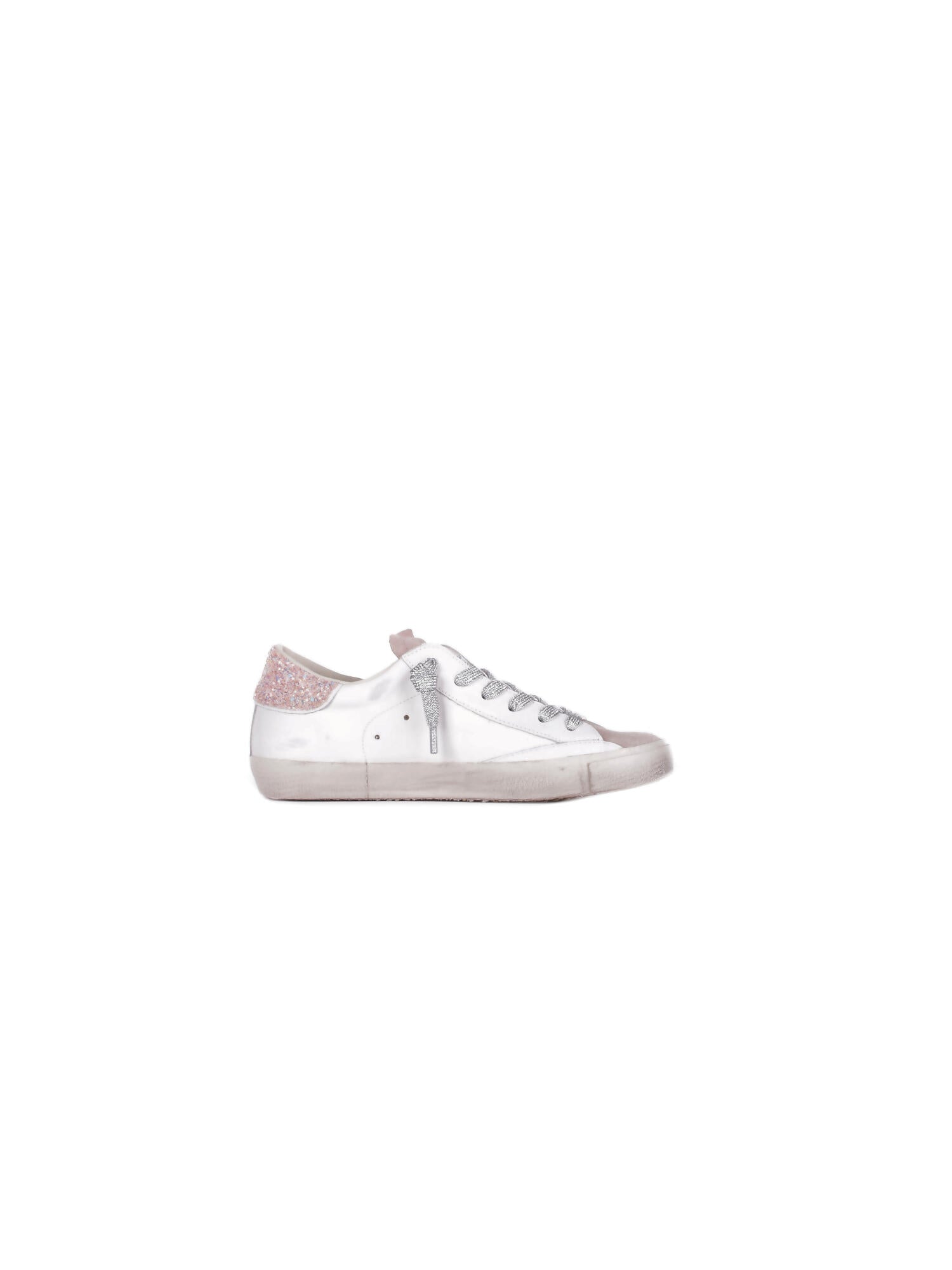 Image of PHILIPPE MODEL PARIS Donna Sneakers PRLD VG06 Prsx low woman Bianco rosa