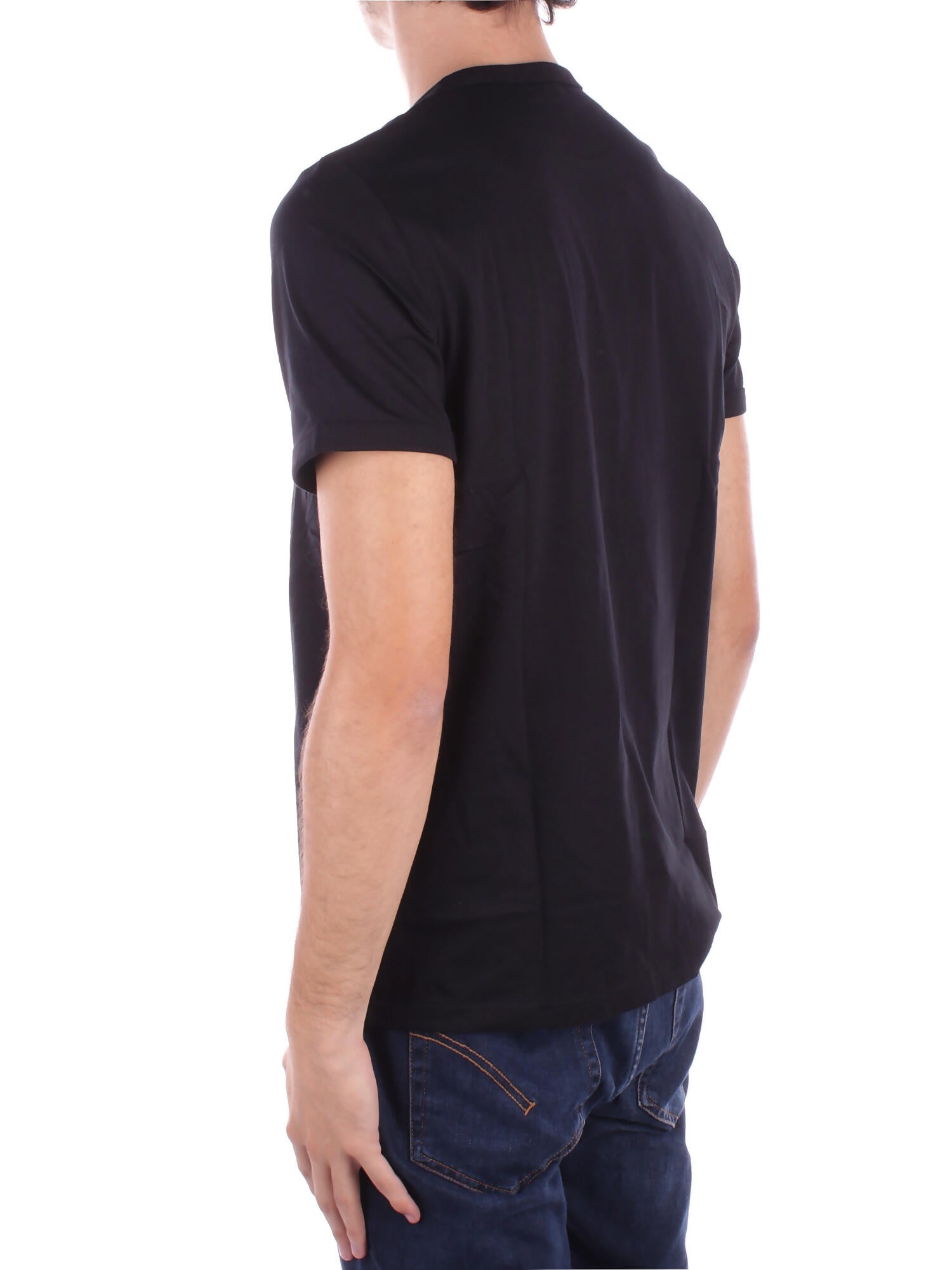 Image of FRED PERRY Uomo T-shirt M3519 102 Fp ringer t-shirt Black