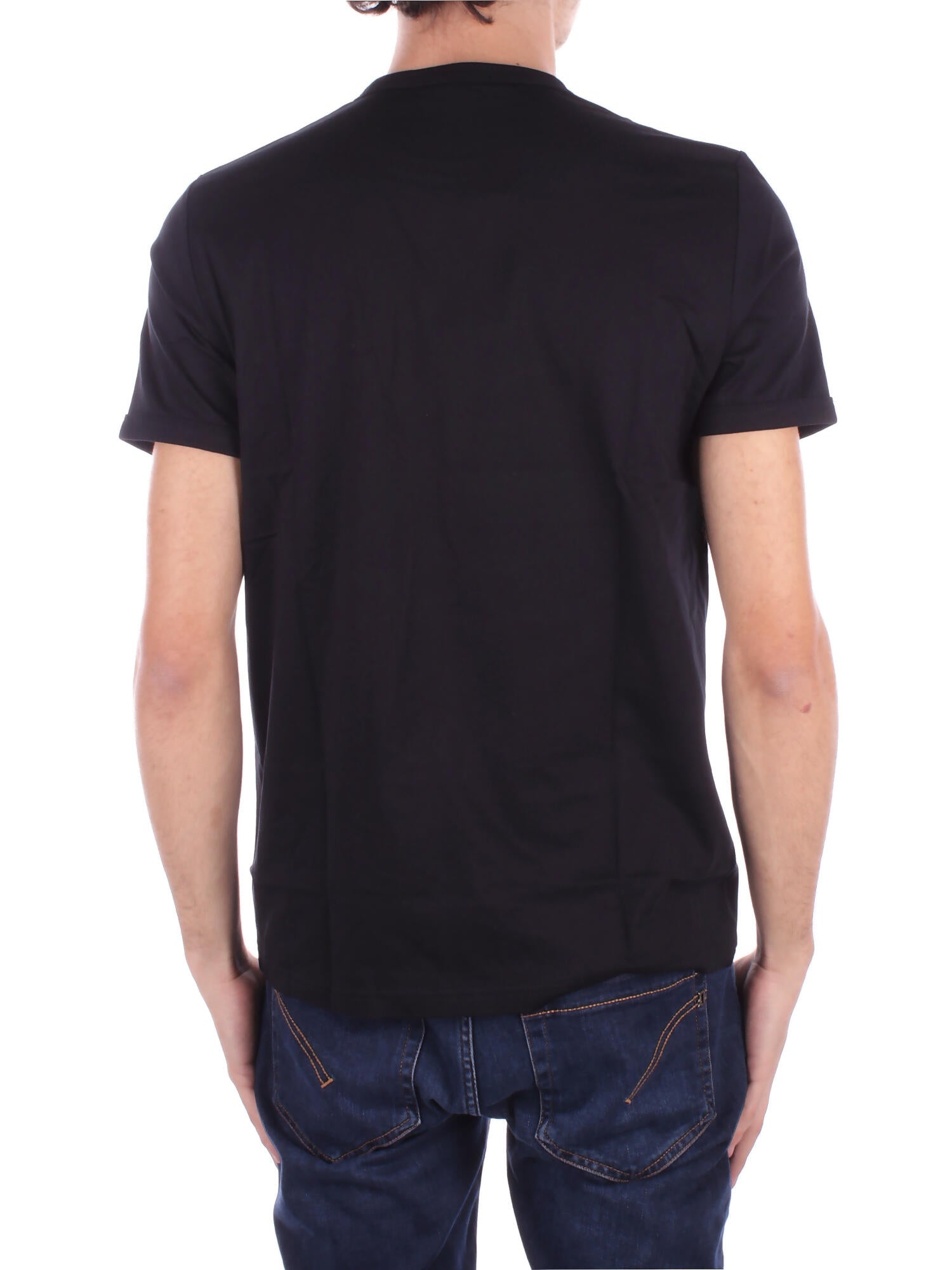 Image of FRED PERRY Uomo T-shirt M3519 102 Fp ringer t-shirt Black