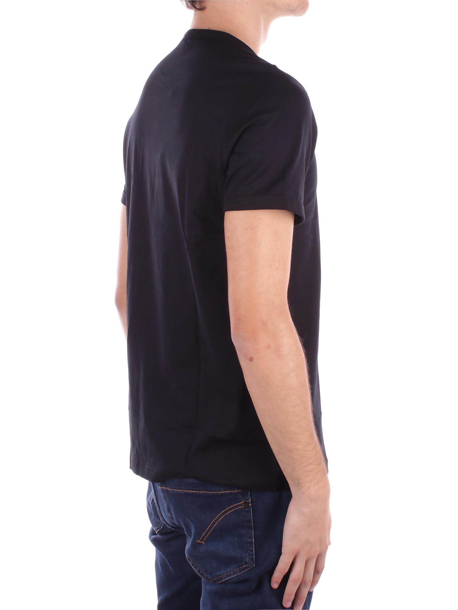 Image of FRED PERRY Uomo T-shirt M3519 102 Fp ringer t-shirt Black
