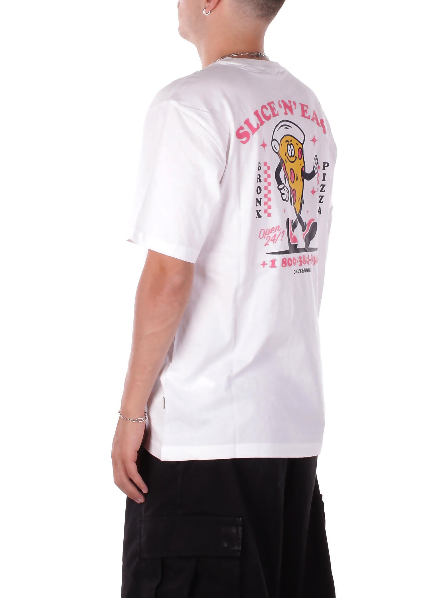 ONLY & SONS Uomo T-shirt 22035827 WHITE Onstristan rlx ss tee White