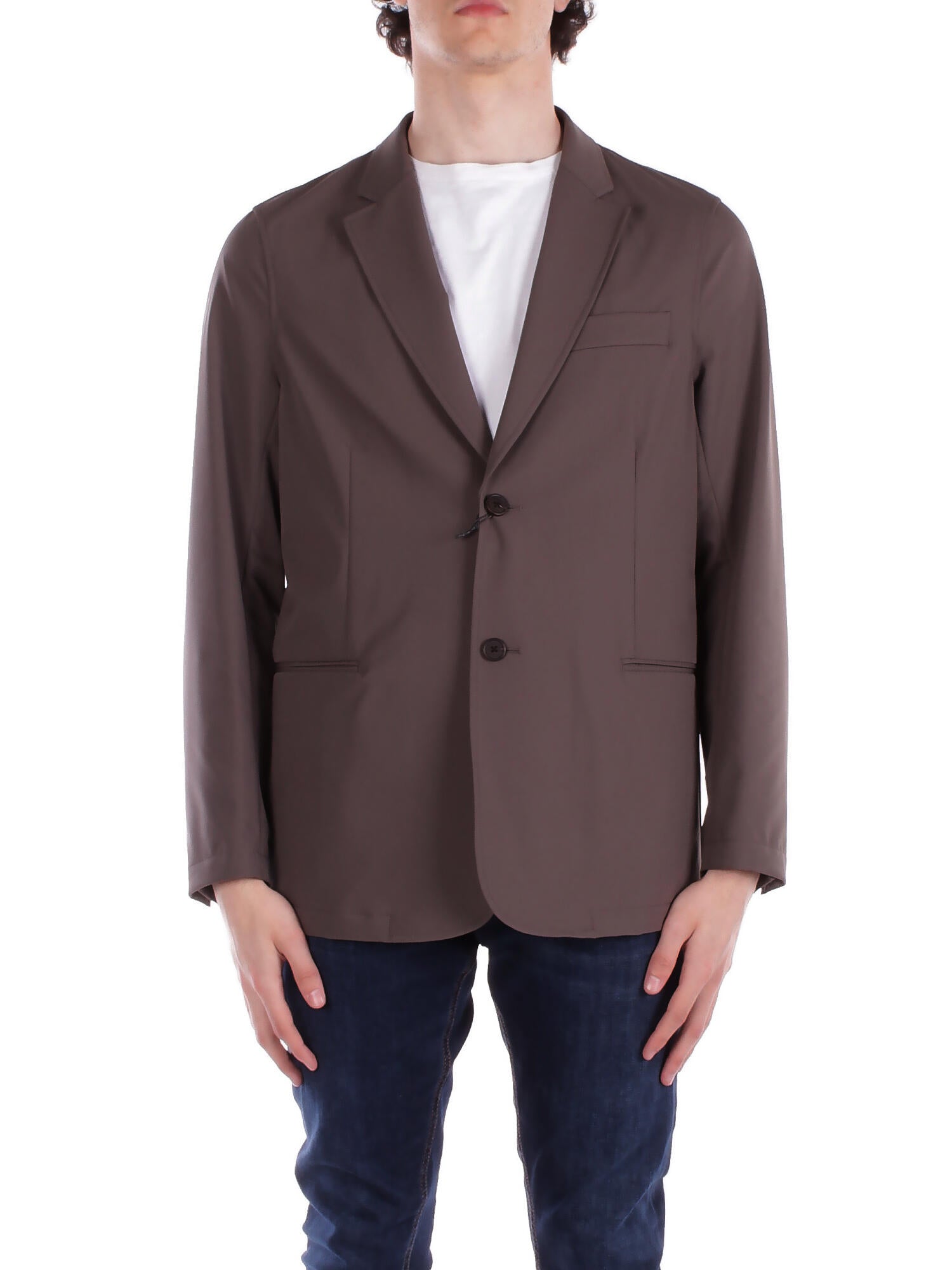 EMPORIO ARMANI Uomo Giacca EM001012AF10047 U6200 Giacca Brown