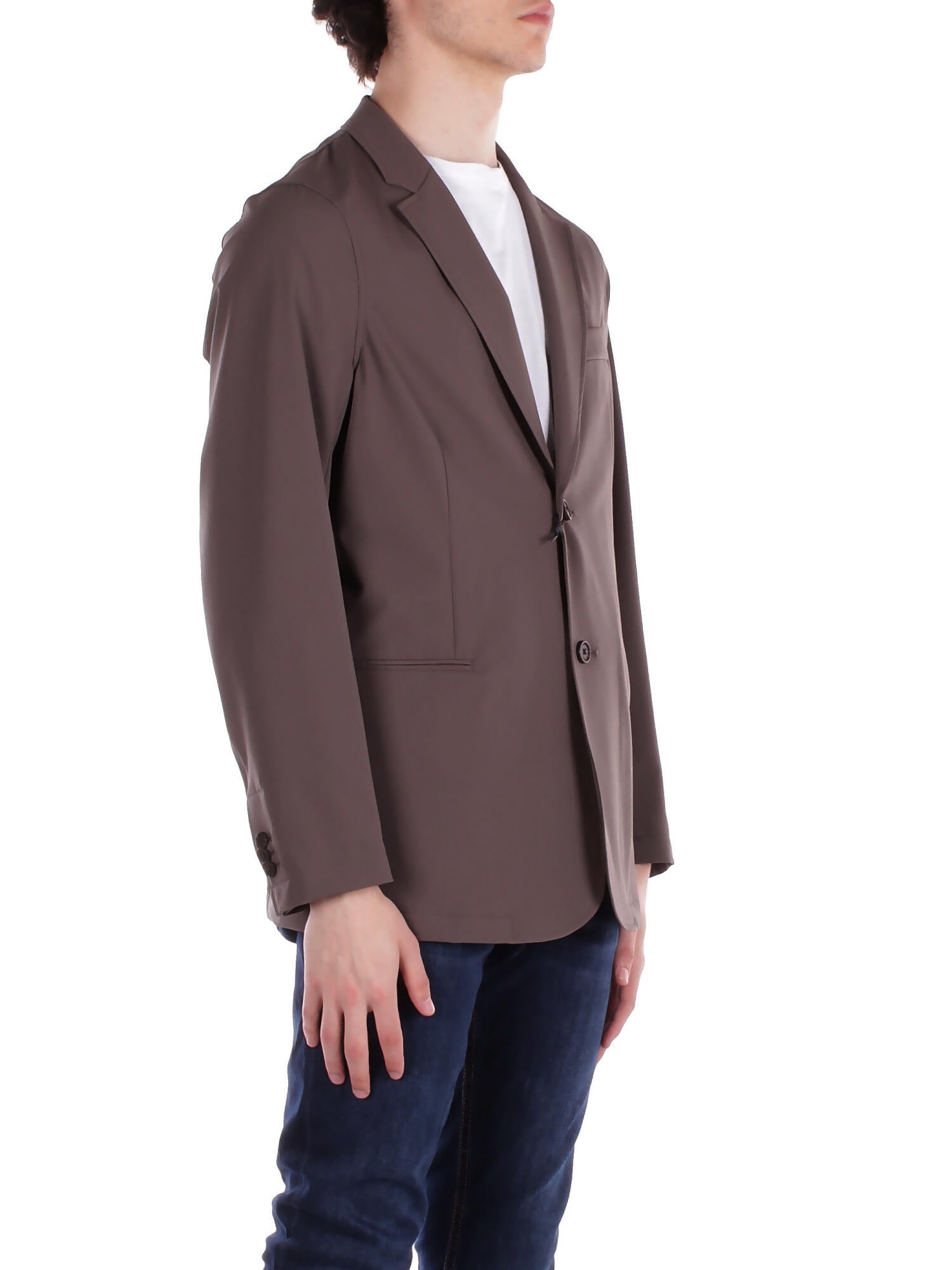Image of EMPORIO ARMANI Uomo Giacca EM001012AF10047 U6200 Giacca Brown