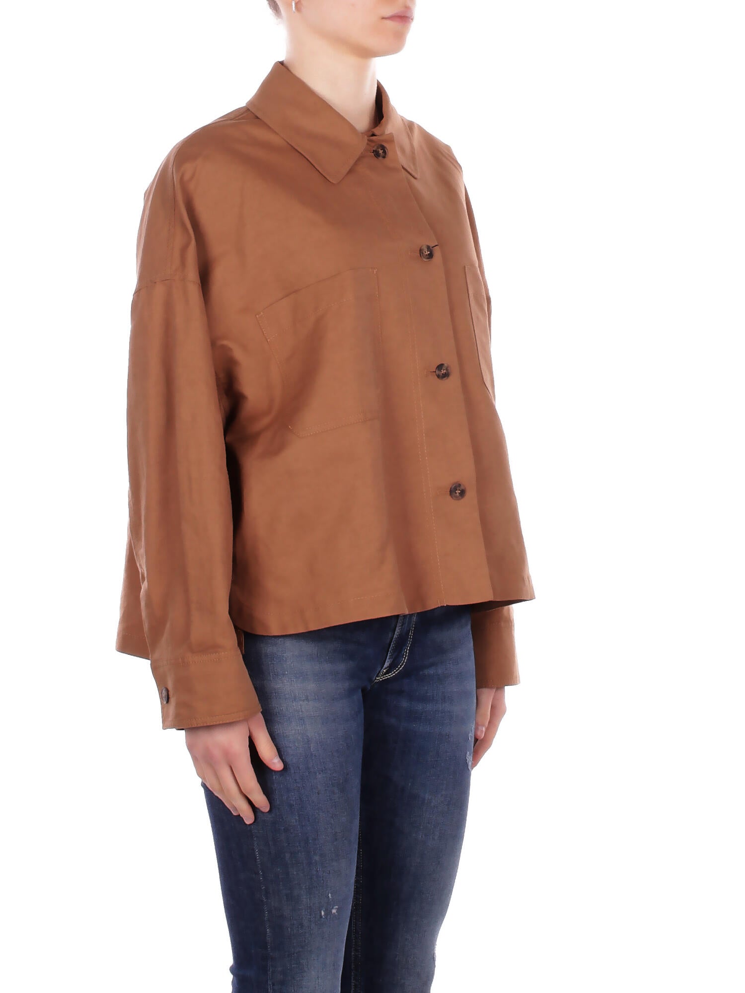 MAX MARA Donna Giacca 2615041082600 002 Wkd vettura Cuoio