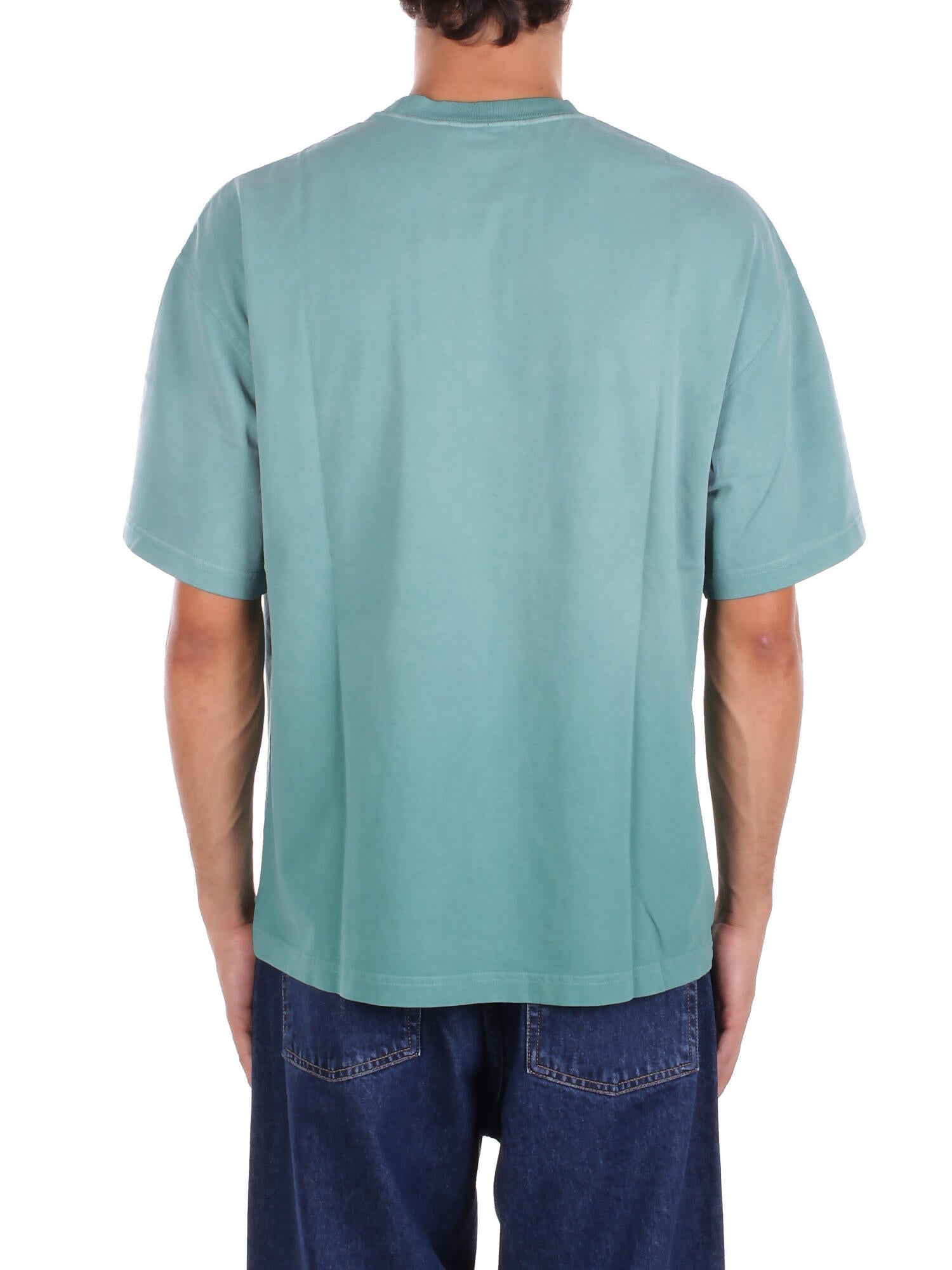 Image of CARHARTT WIP Uomo T-shirt I035140 2ZU5F S/s hudson pocket t-shirt Verdino