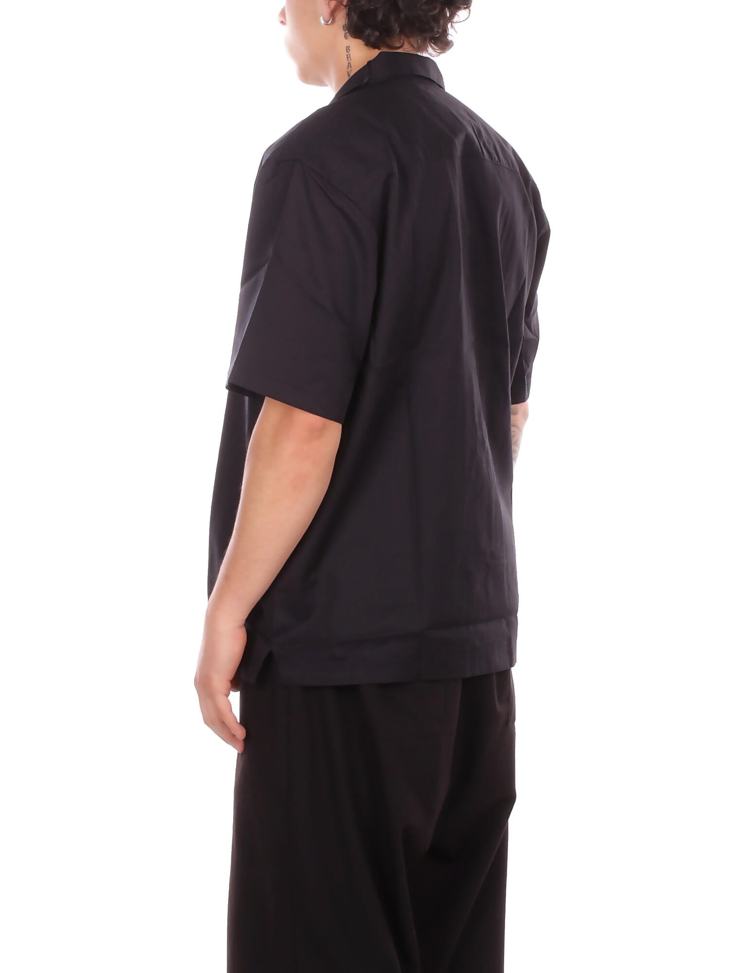 Image of CARHARTT WIP Uomo Camicia I031465 0D2XX S\s alan shirt Black white