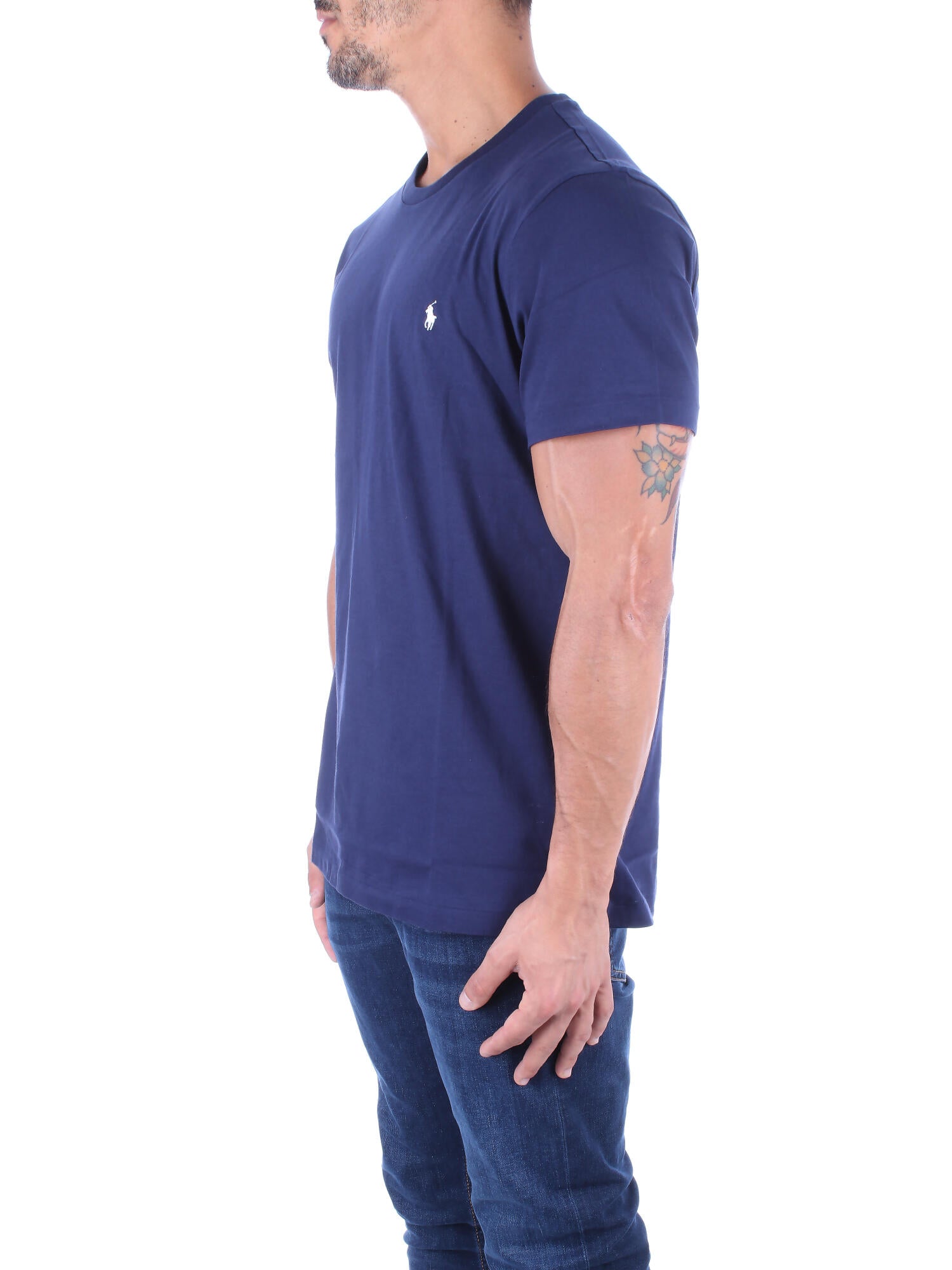 Image of RALPH LAUREN Uomo T-shirt 714844756 002 S/s crew sleep top