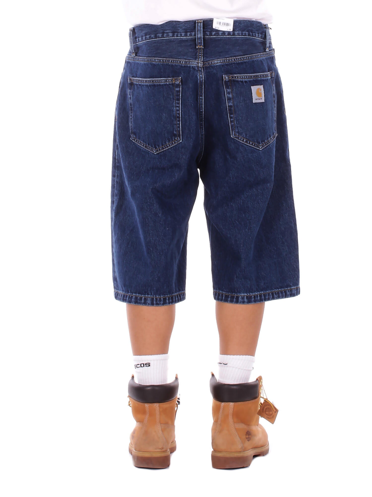 Image of CARHARTT WIP Uomo Shorts I036587 0106 Langdon short smith denim Blu denim