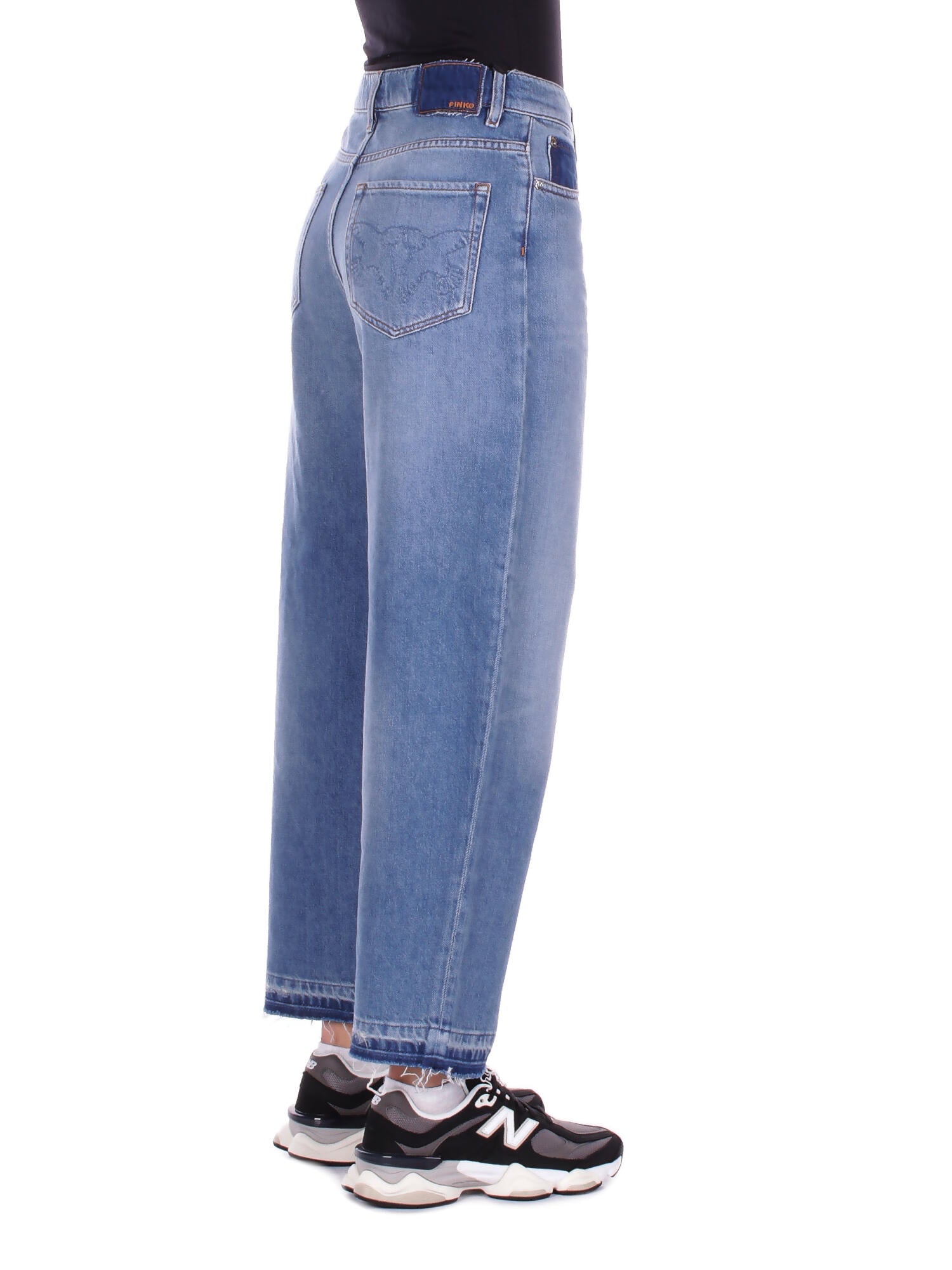 Image of PINKO Donna Jeans 103857A341 PJF Estelle egg dirty blue dnm Vintage denim