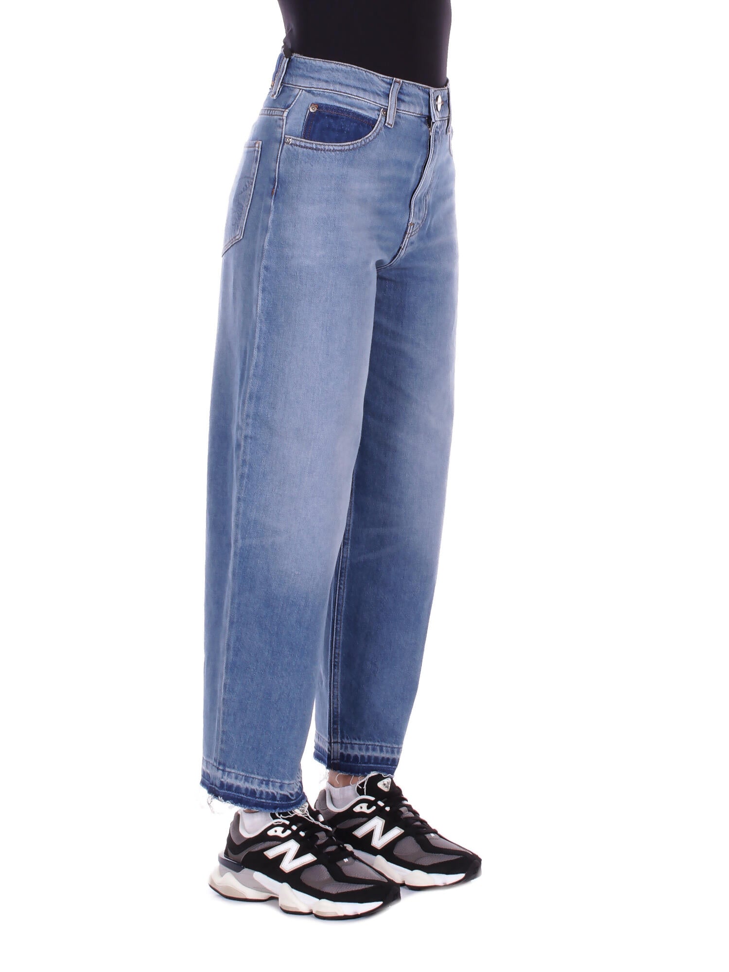 Image of PINKO Donna Jeans 103857A341 PJF Estelle egg dirty blue dnm Vintage denim