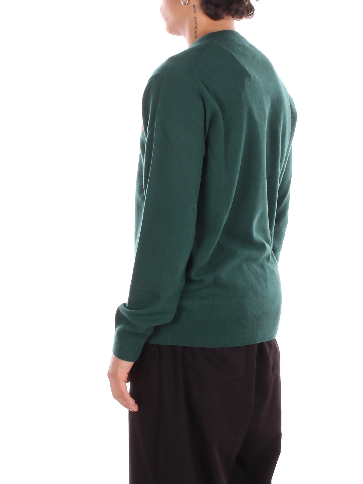 Image of MC2 SAINT BARTH Uomo Maglia HER0005 03428I 51 Heron light yuppies Verde