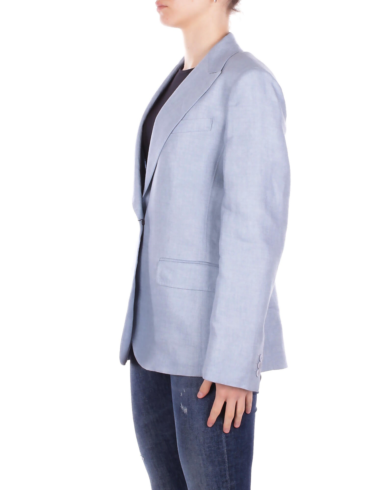 MAX MARA Donna Giacca 2615041072600 025 Wkd nalut Azzurro