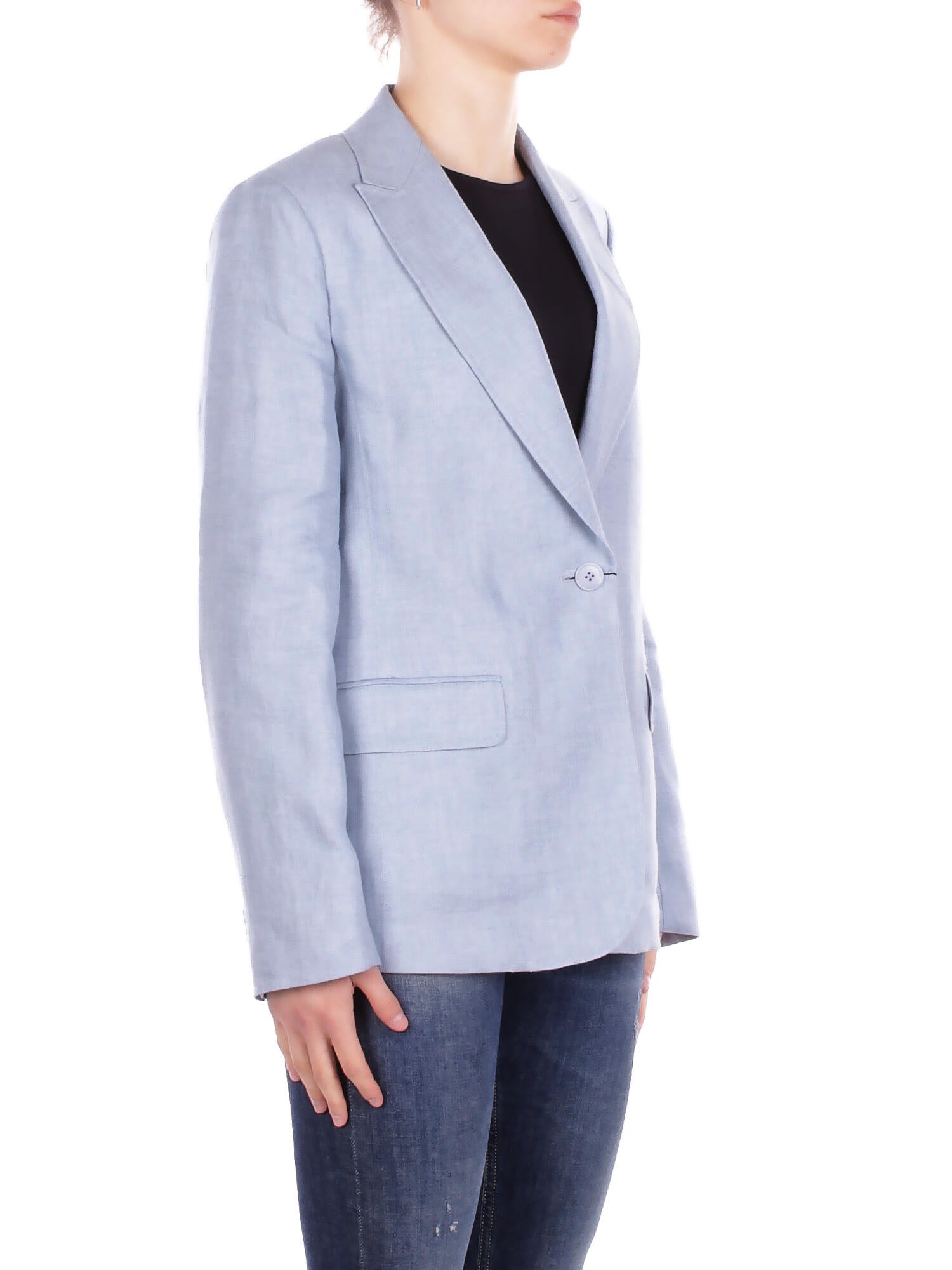 MAX MARA Donna Giacca 2615041072600 025 Wkd nalut Azzurro