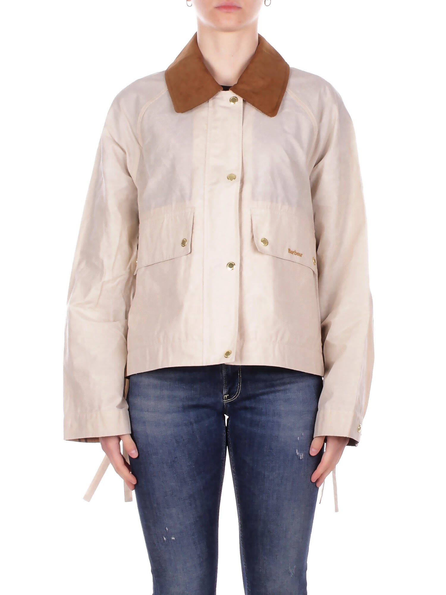 BARBOUR Donna Giubbotto LSP0304 CR31 Medland showerproof jacket Beige
